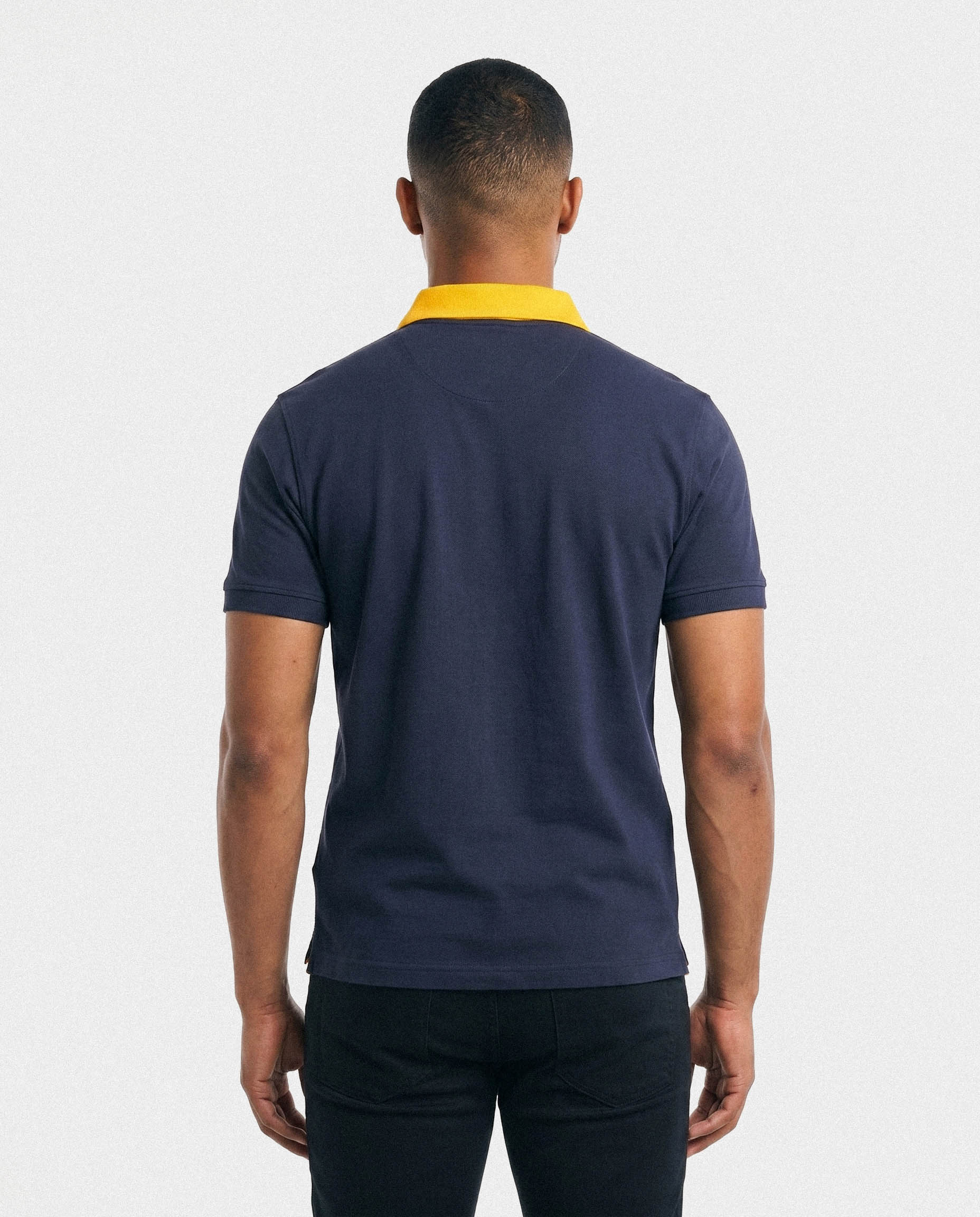 Schools Deutsche Schule Kroondal Short Sleeve Rugby Jersey Cut & Sew Navy