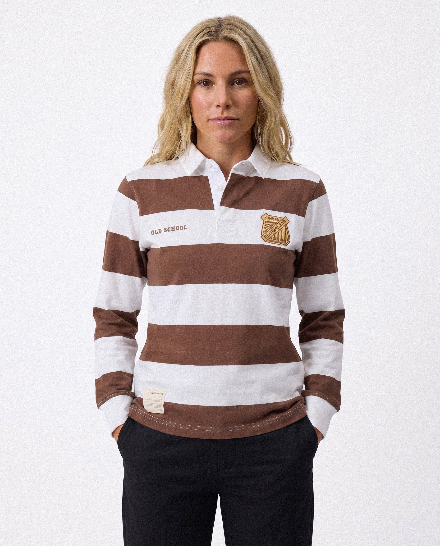 Schools Helpmekaar Kollege Long Sleeve Rugby Jersey Yarn Dye Mixed