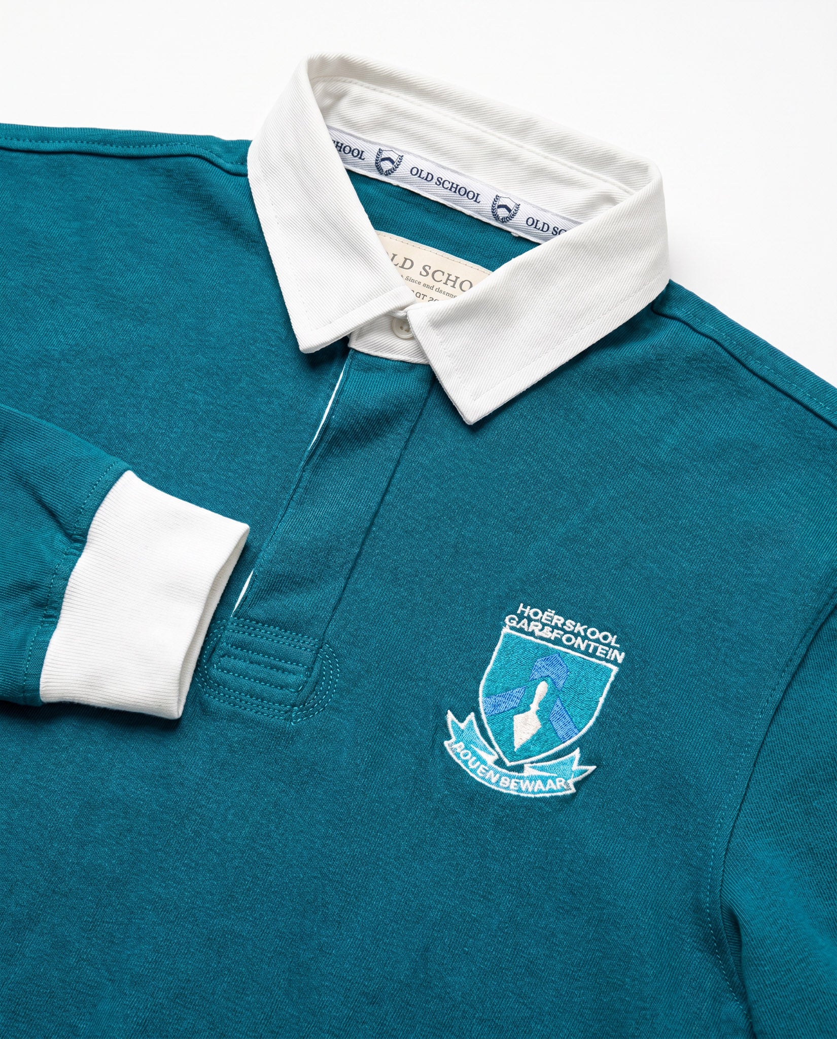 Schools Garsfontein Long Sleeve Rugby Jersey Plain Blue