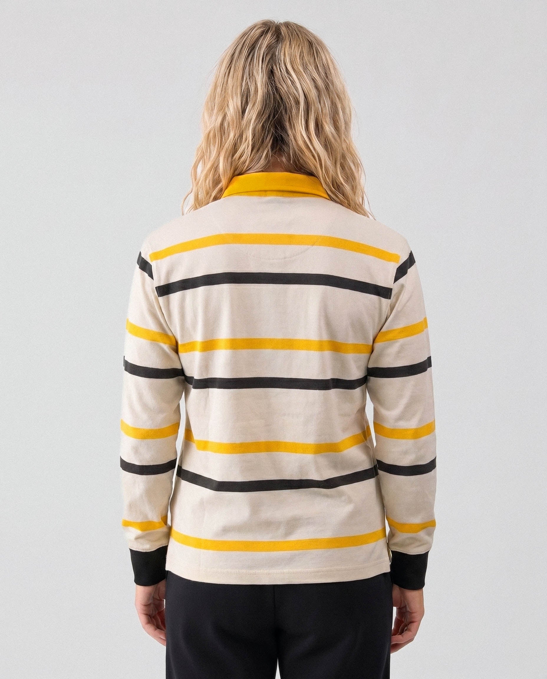 Schools Hoerskool Standerton  Long Sleeve Rugby Jersey Yarn Dye Mixed