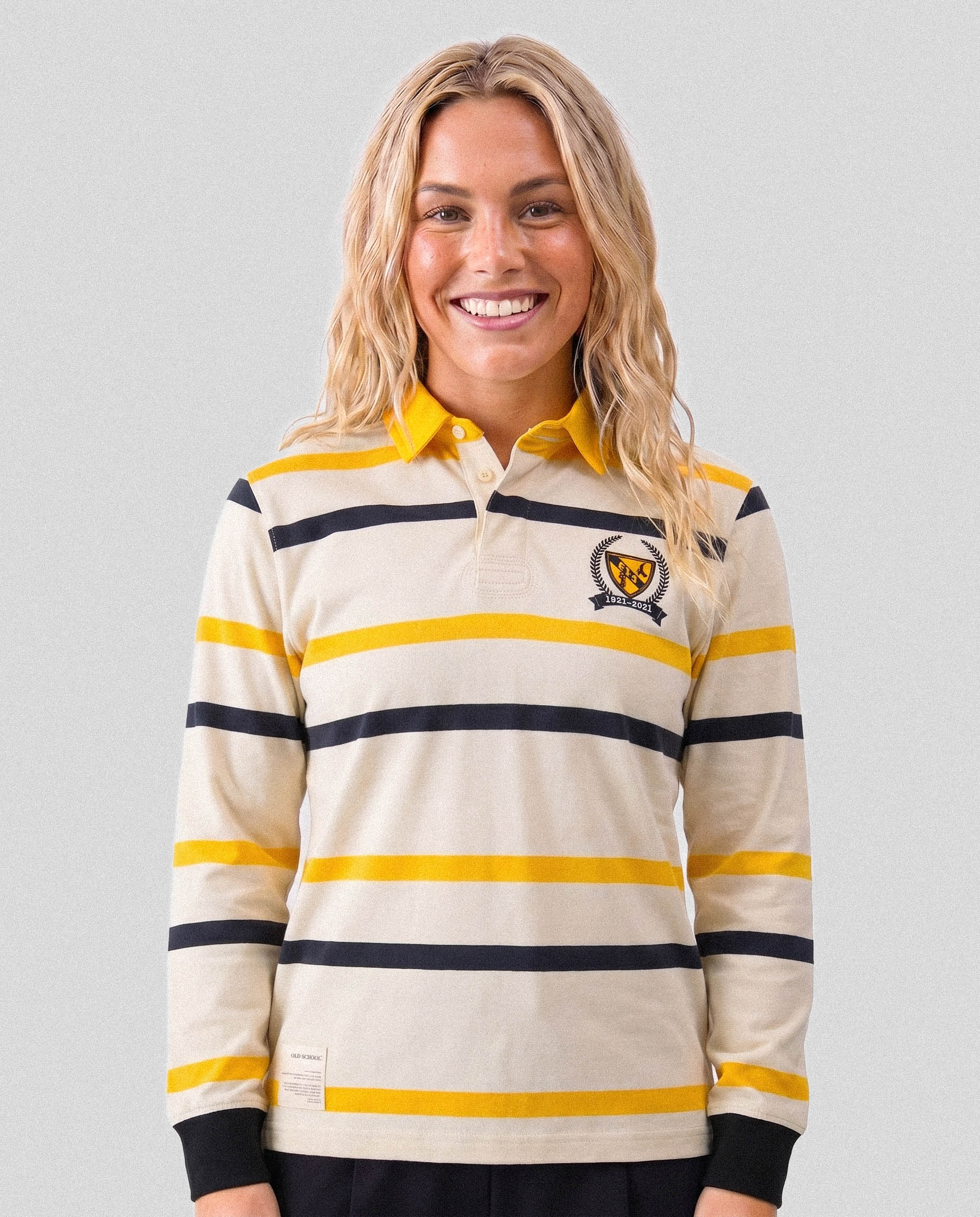 Schools Hoerskool Standerton  Long Sleeve Rugby Jersey Yarn Dye Mixed