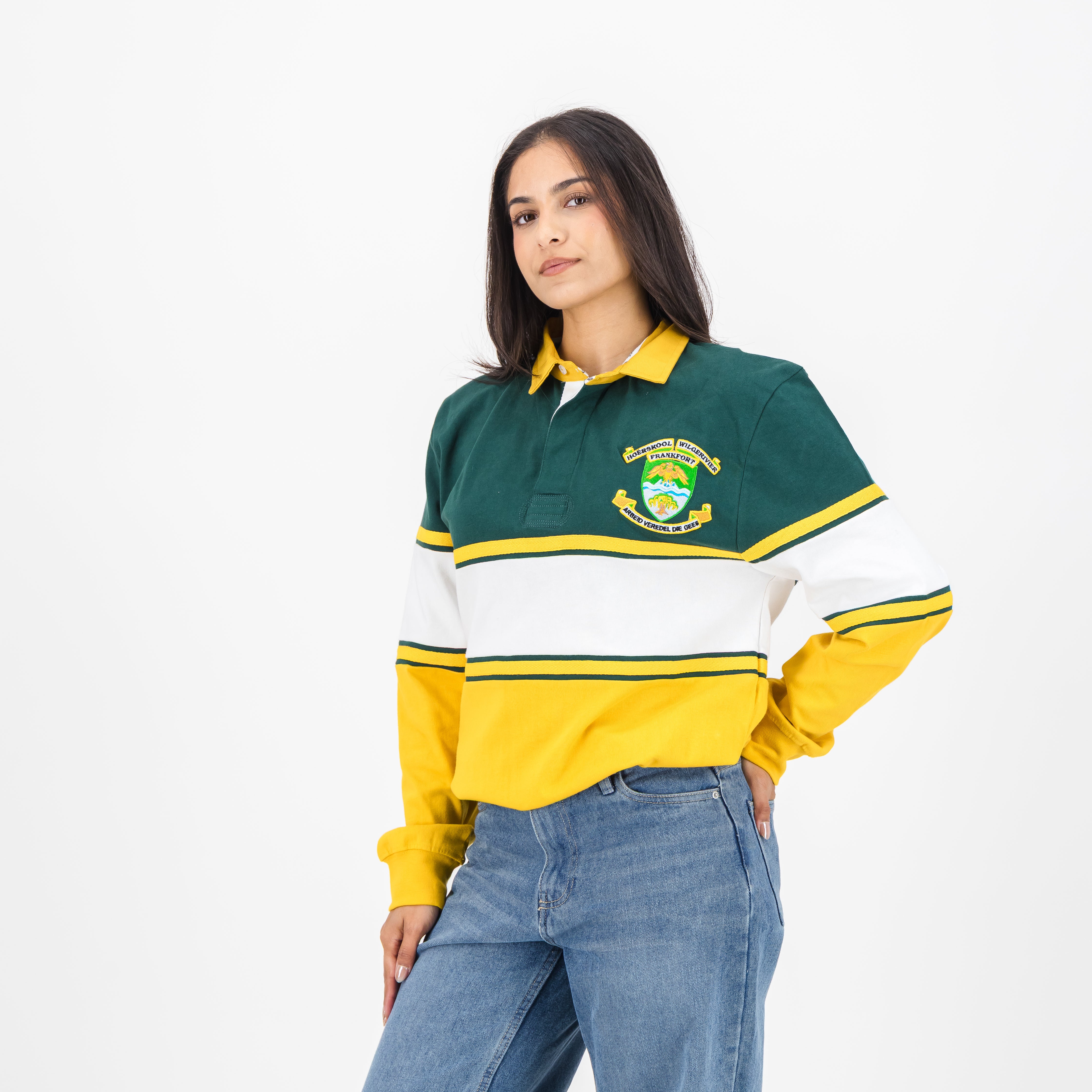 Schools Wilgerivier Cut & Sew LS Rugby Jersey-OS Green