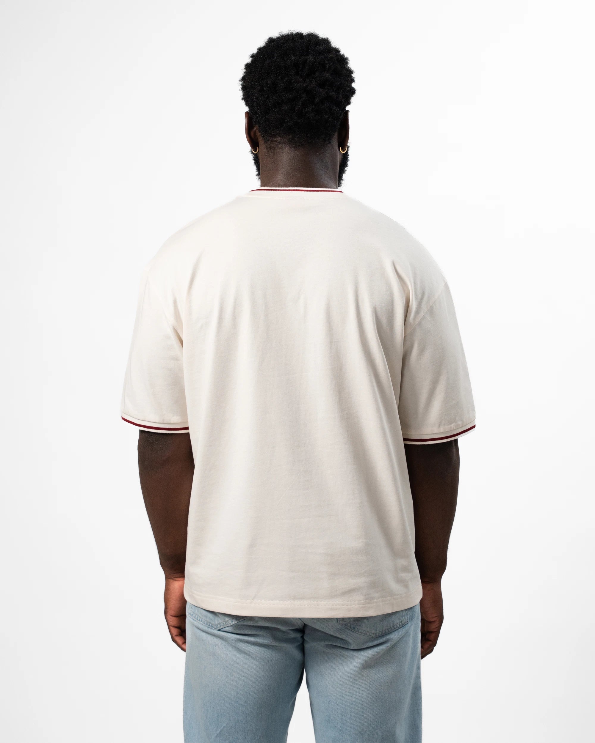 Liverpool Relaxed Crew Tee Ecru