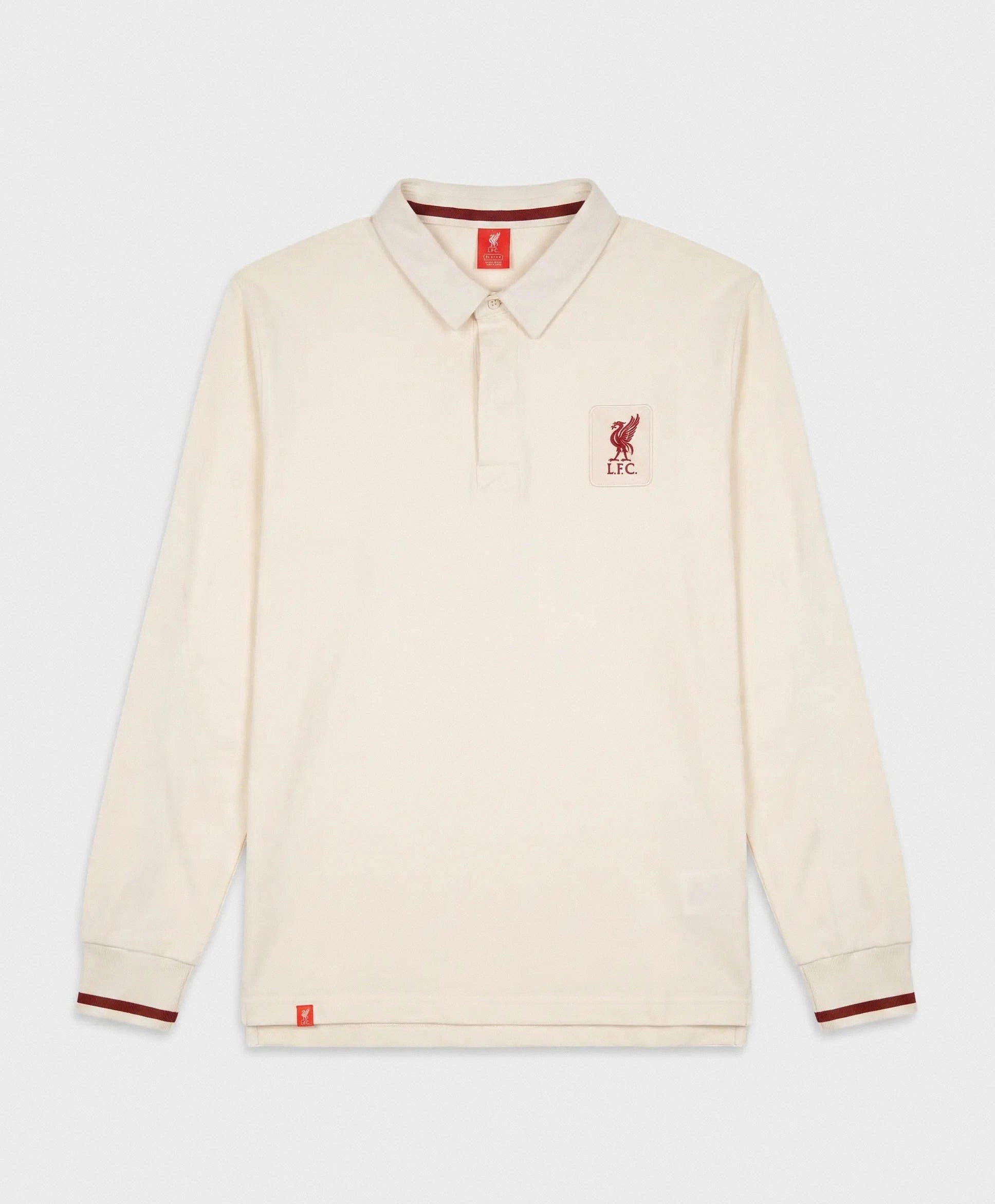 Liverpool LS Football Jersey Ecru