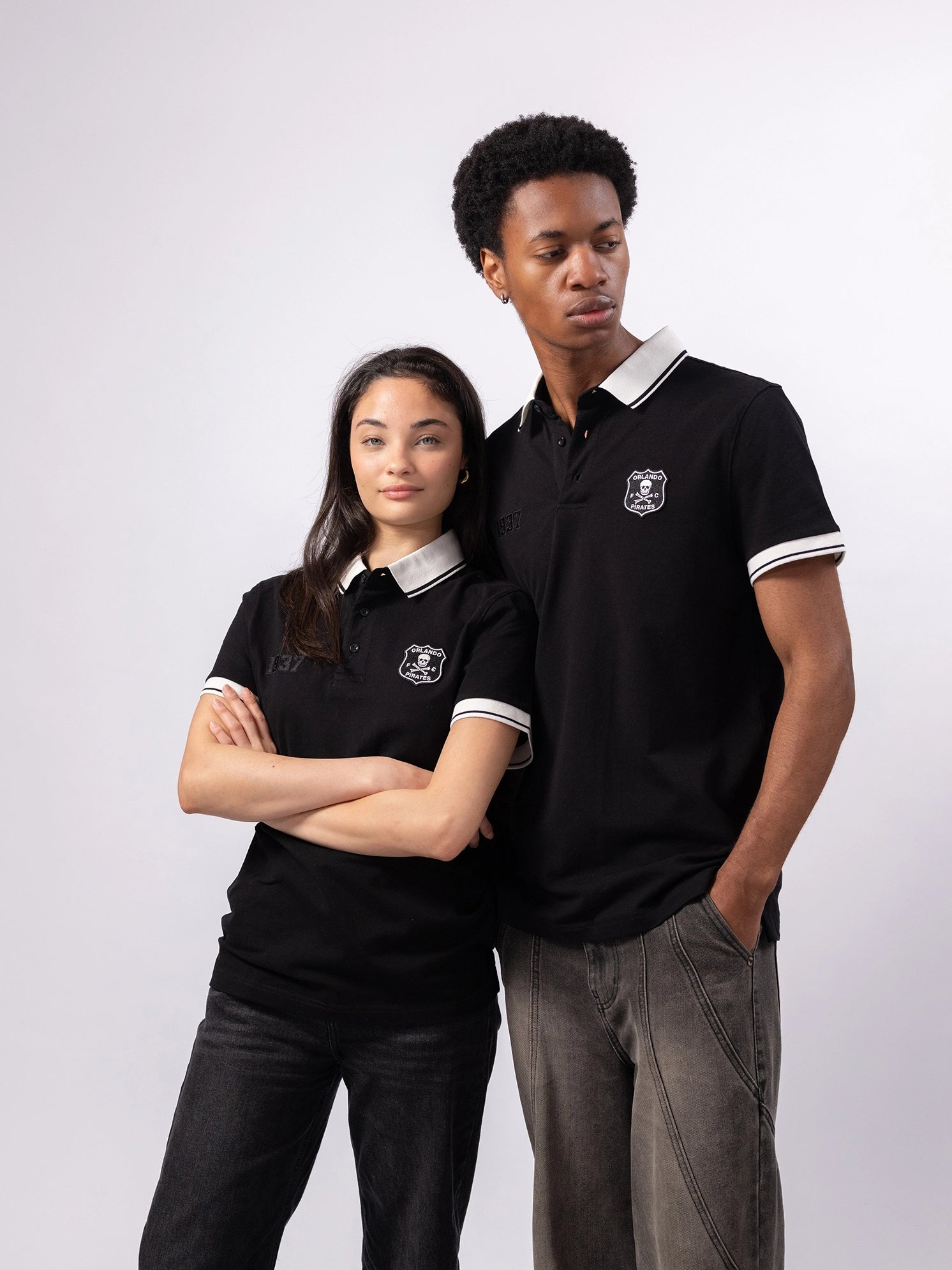Orlando Pirates 1937 Styled Up SS Polo Black