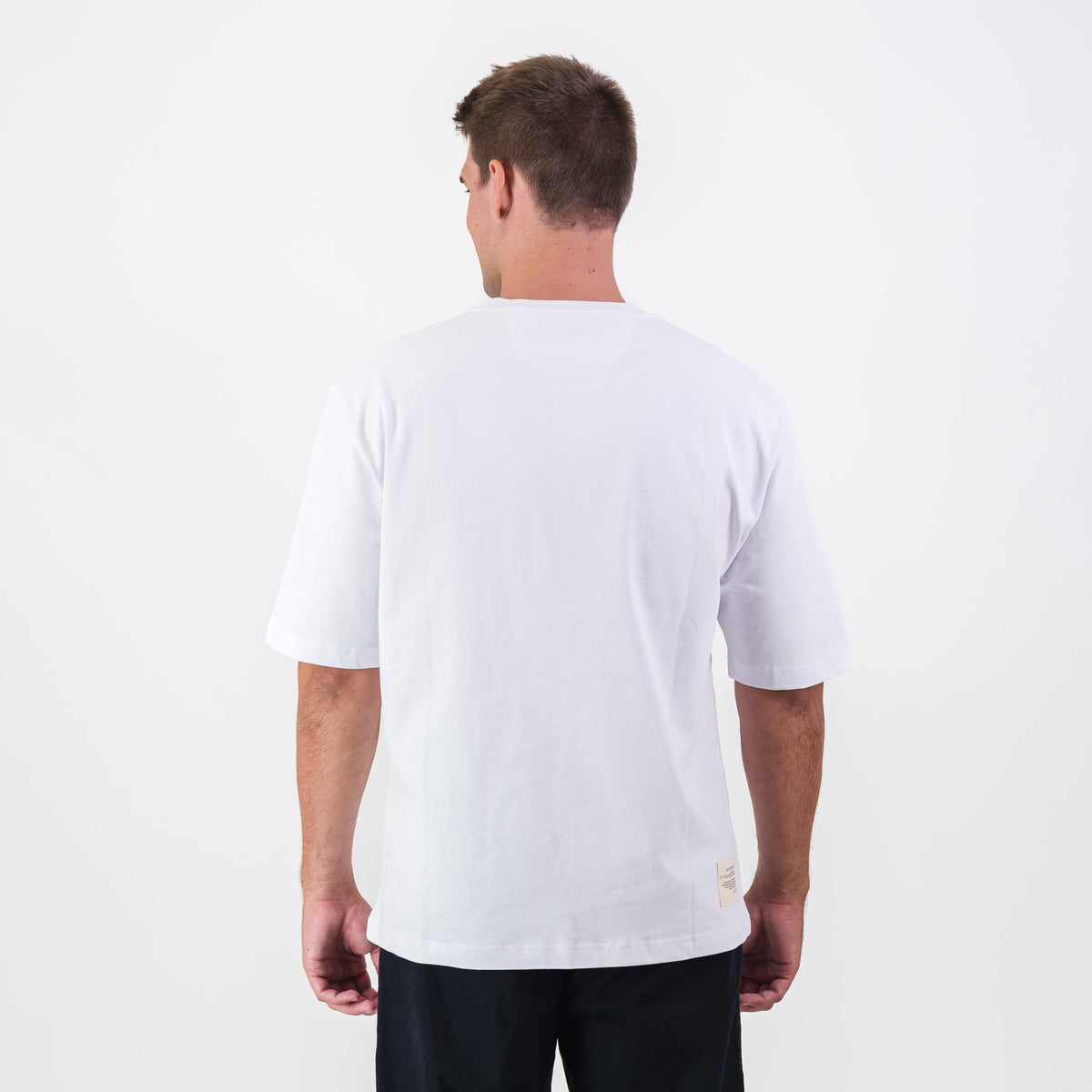 Old School Leisure Classic Boxy T-Shirt-White