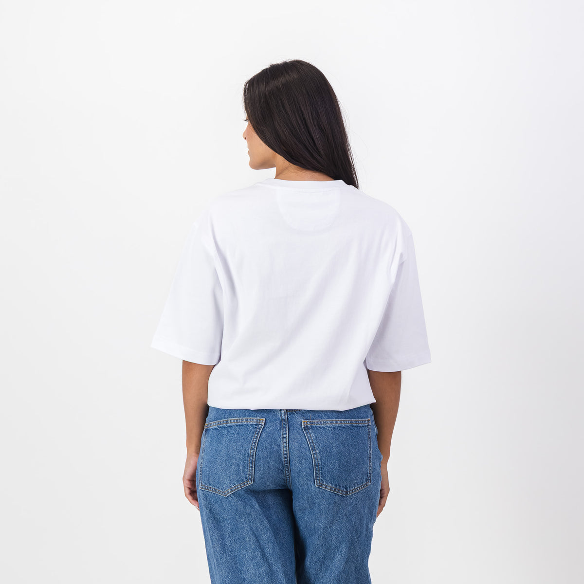 Old School Leisure Classic Boxy T-Shirt-White