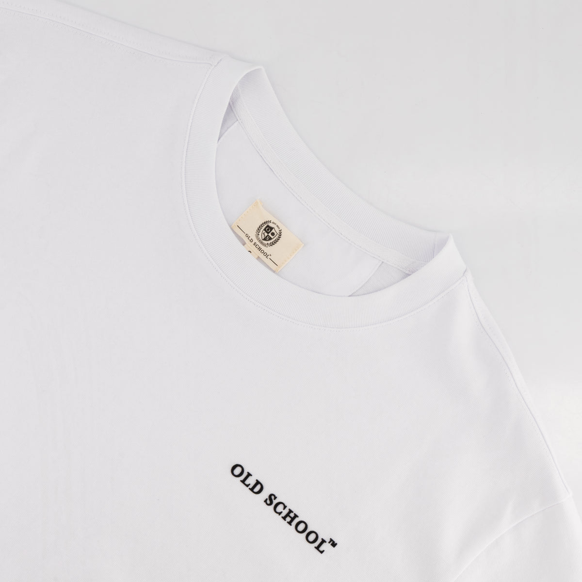Old School Leisure Classic Boxy T-Shirt-White