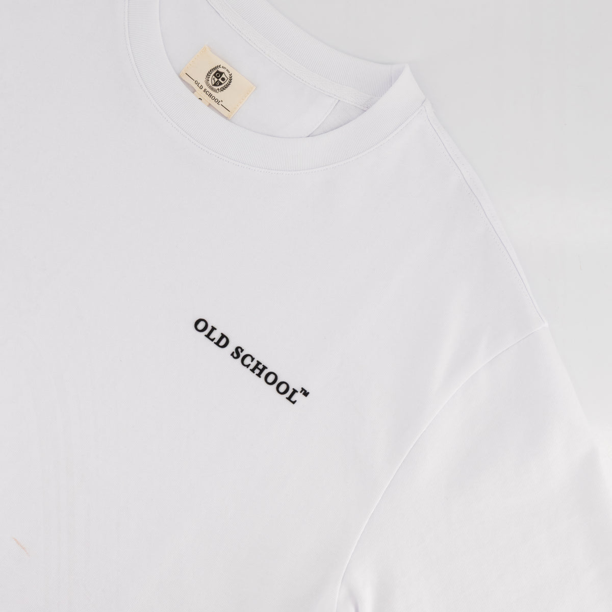Old School Leisure Classic Boxy T-Shirt-White