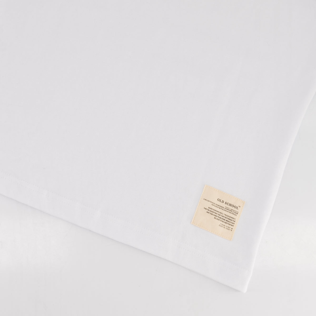 Old School Leisure Classic Boxy T-Shirt-White