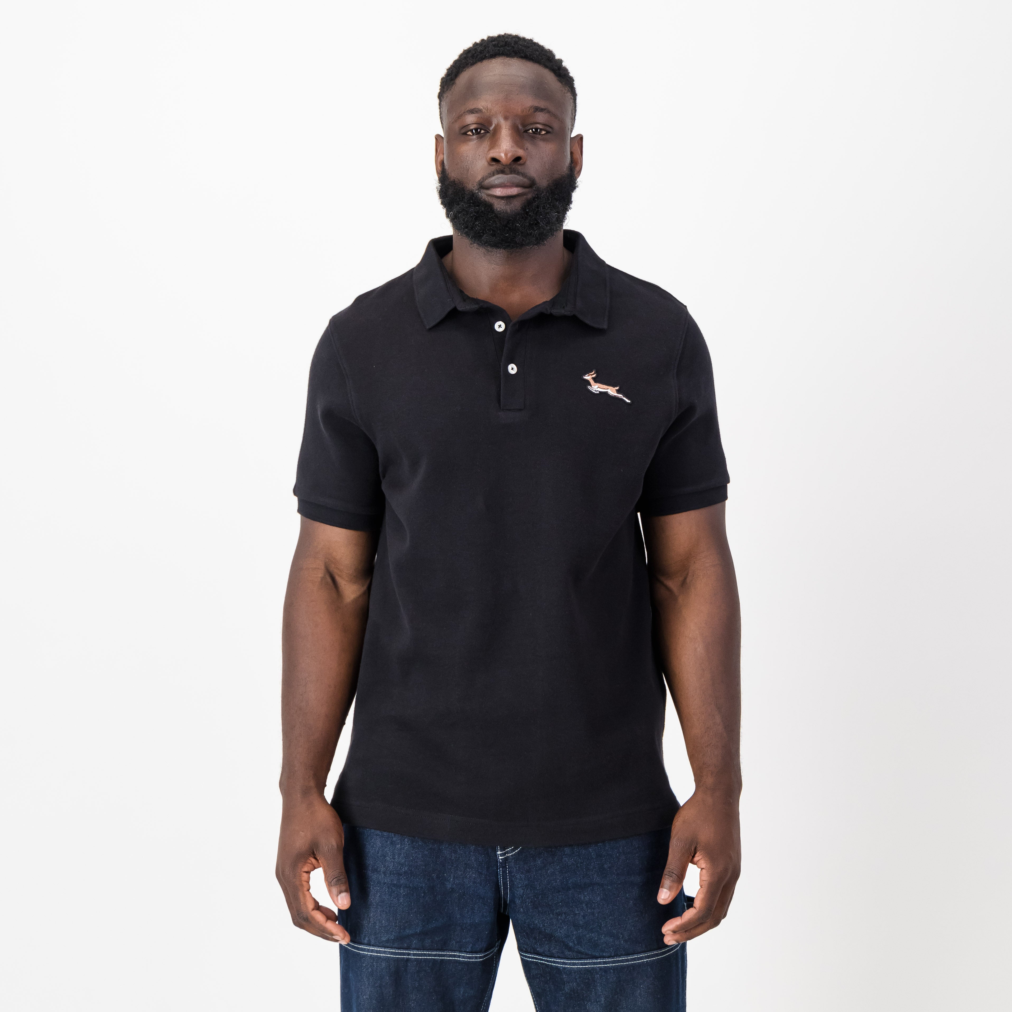 Springbok Classic Polo-Black