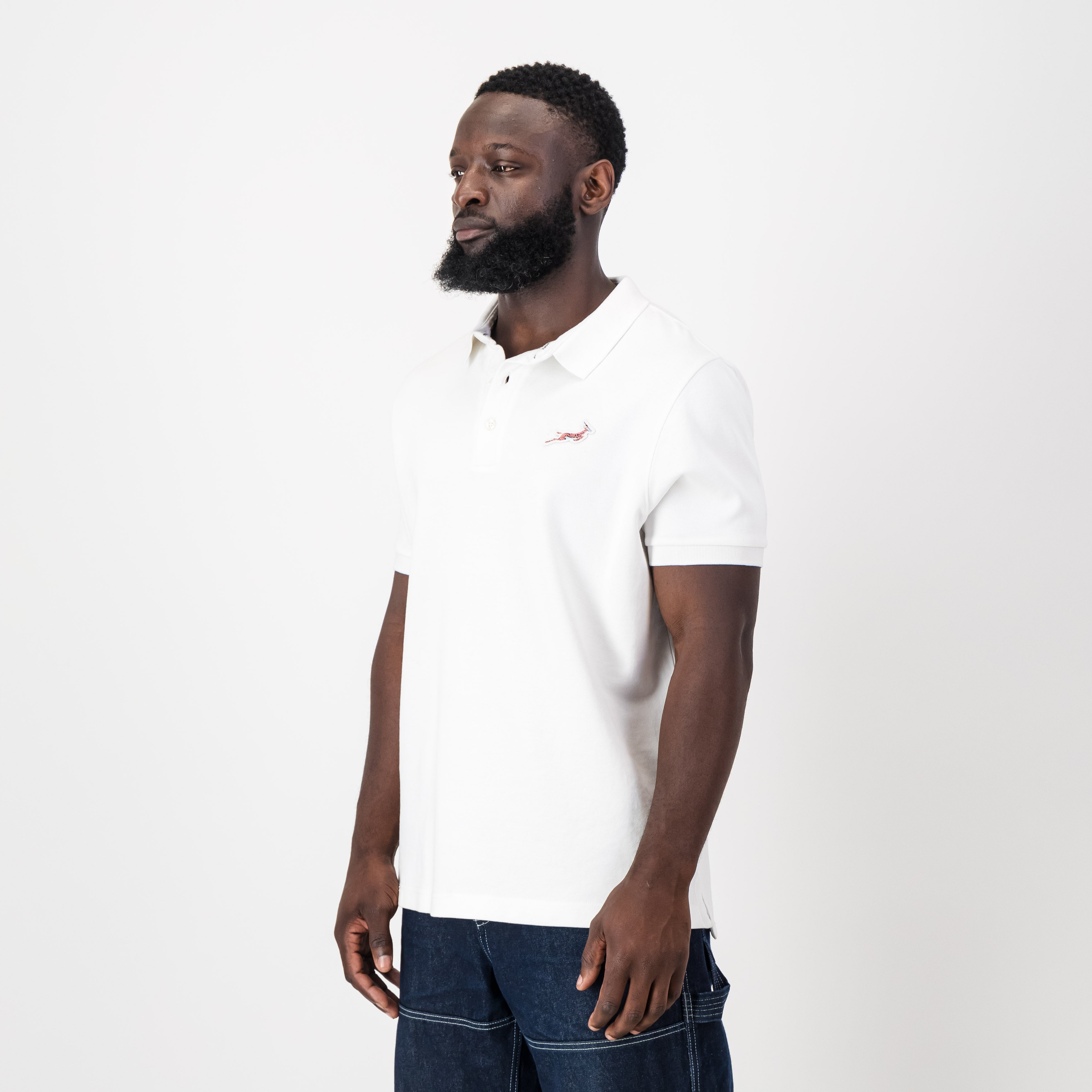 Springbok Classic Polo-White