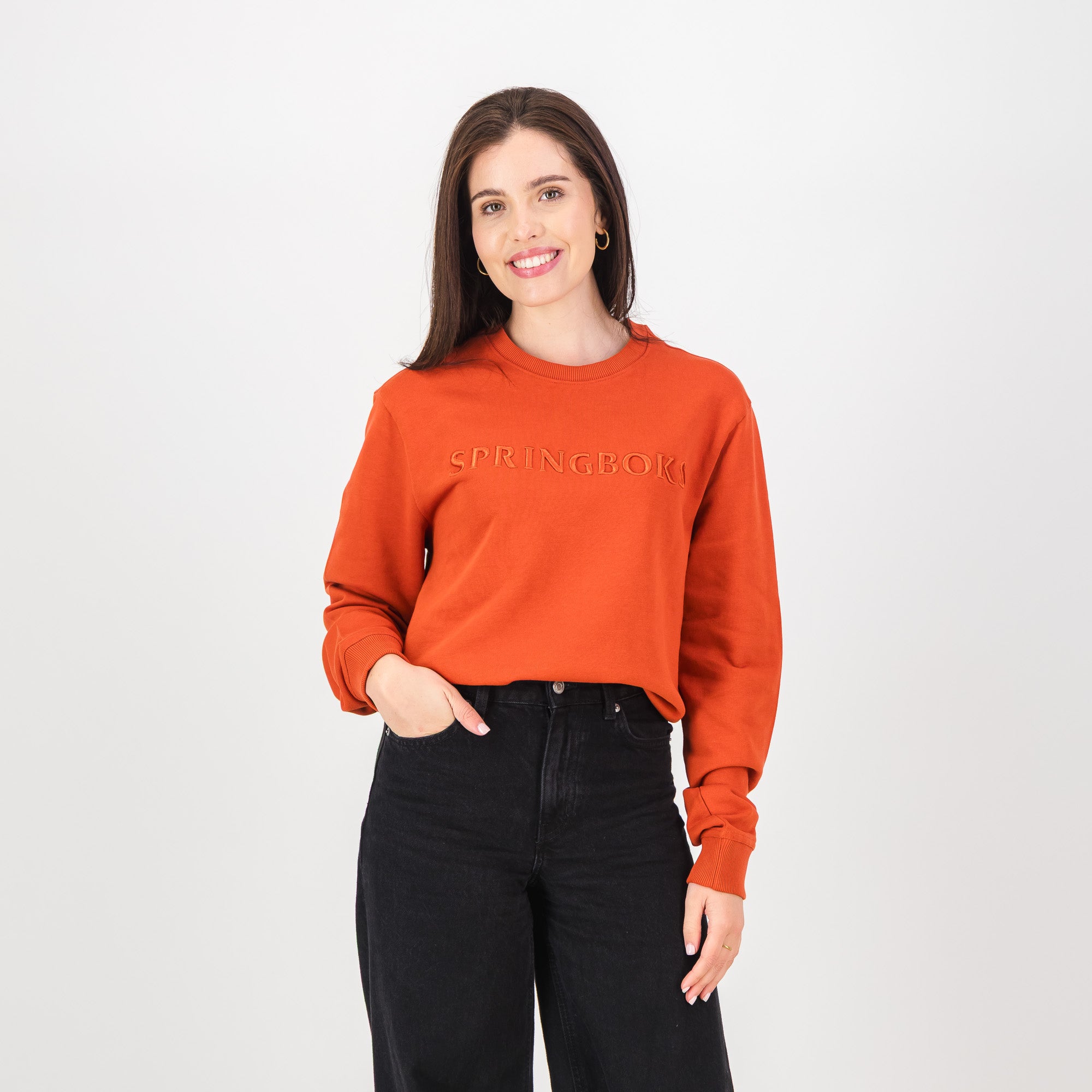 Springboks Word Crew Sweat-Rooibos