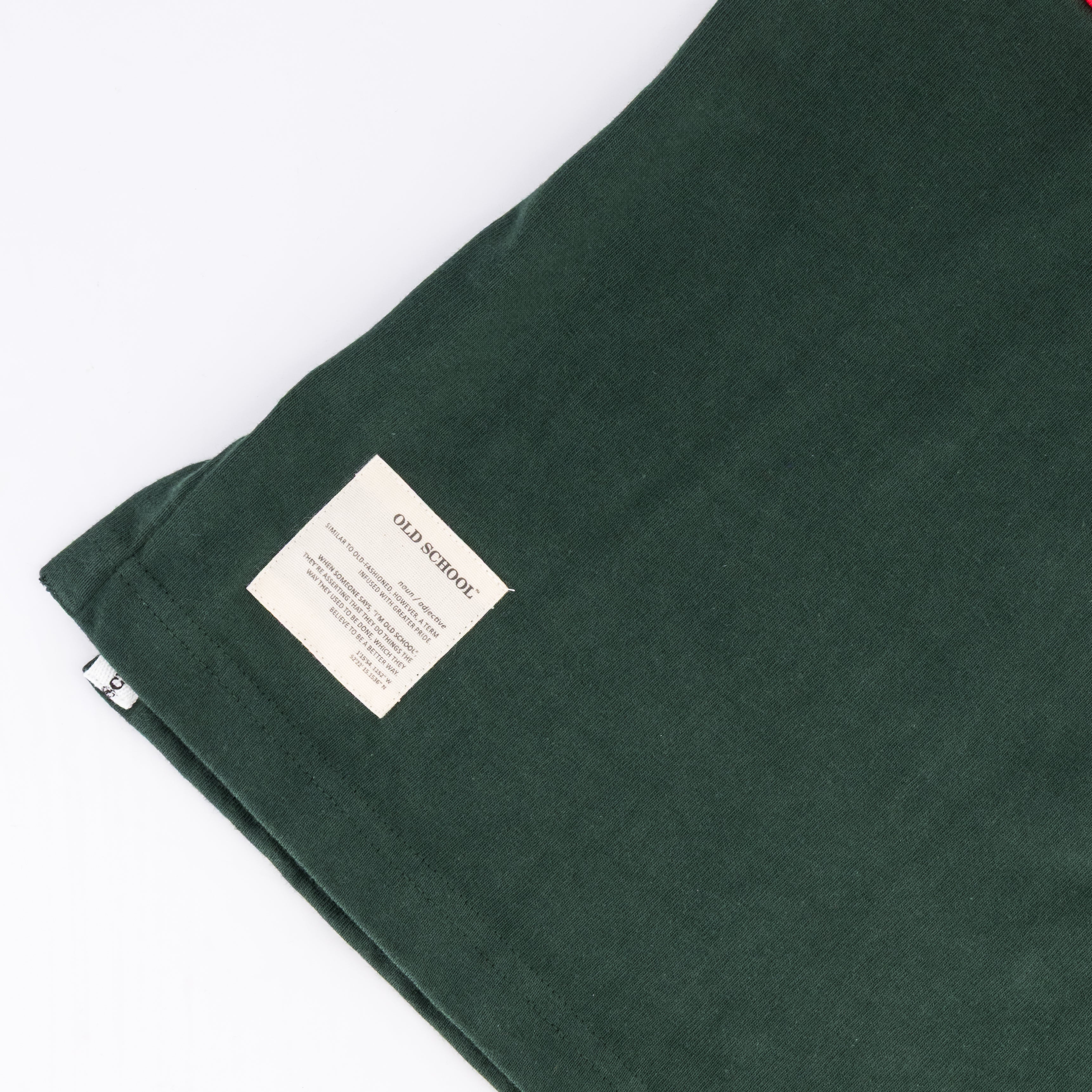 Schools Old Prunitions LS Rugby Jersey-OS Green