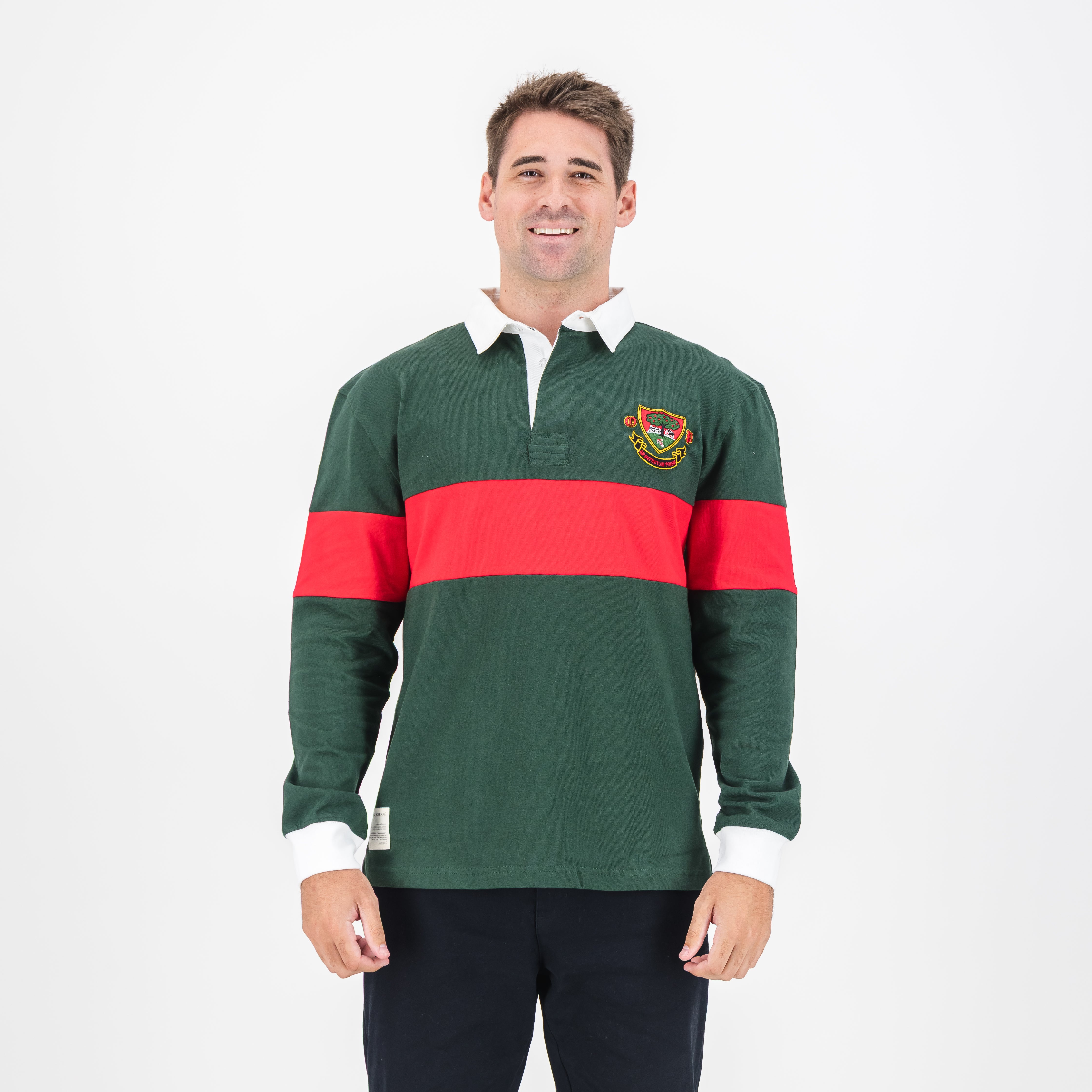 Schools Old Prunitions LS Rugby Jersey-OS Green