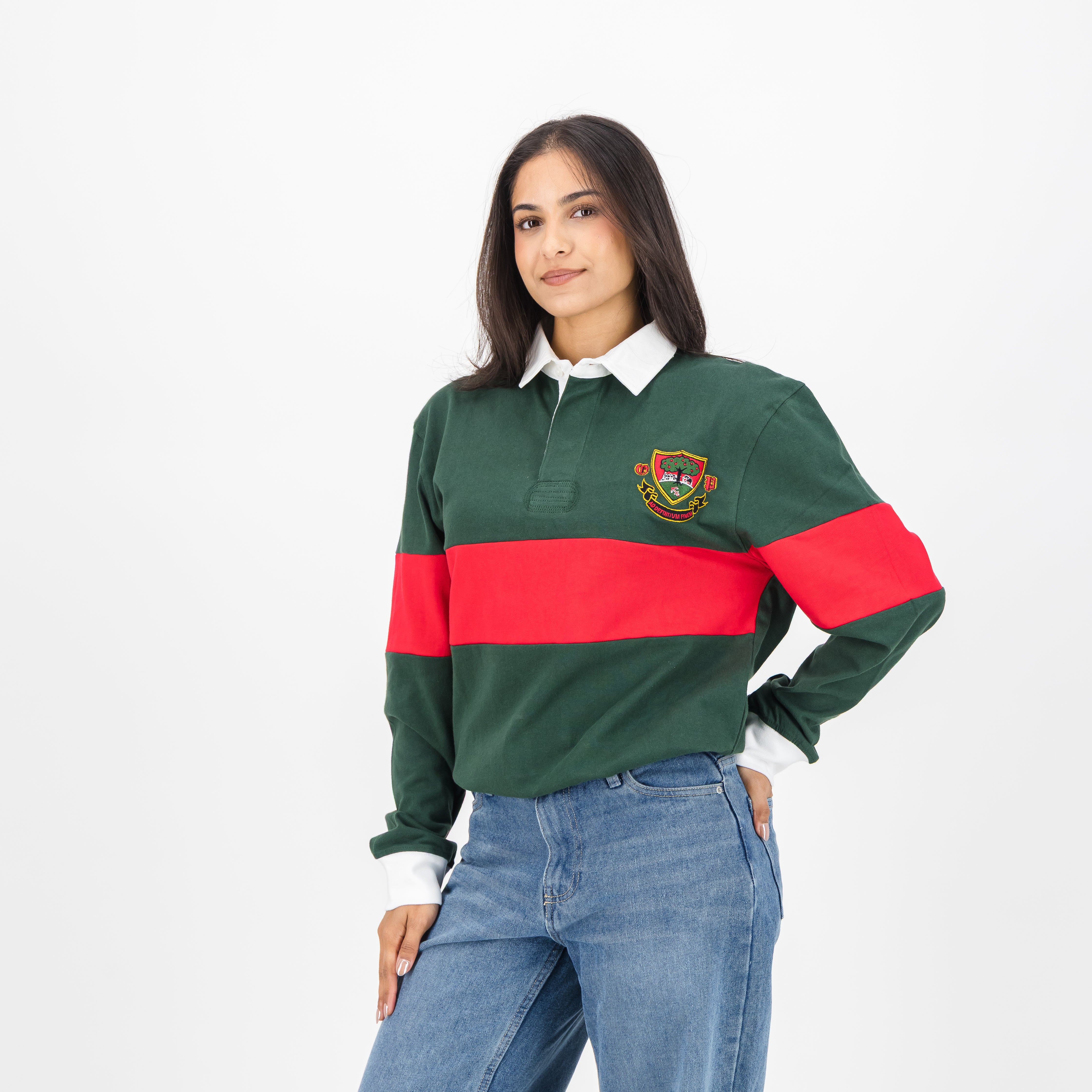 Schools Old Prunitions LS Rugby Jersey-OS Green