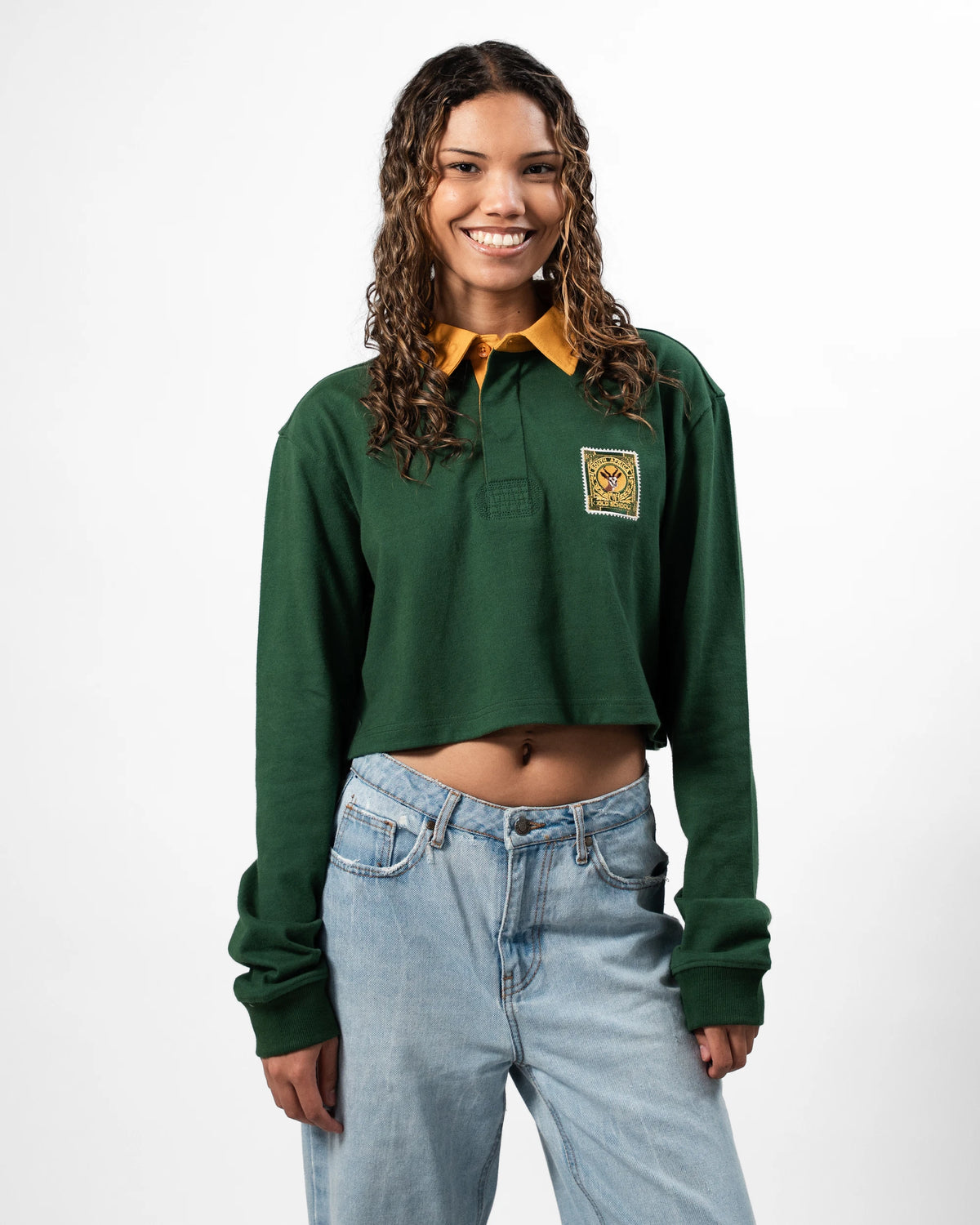 SA Supporters Crop Signature Rugby Jersey