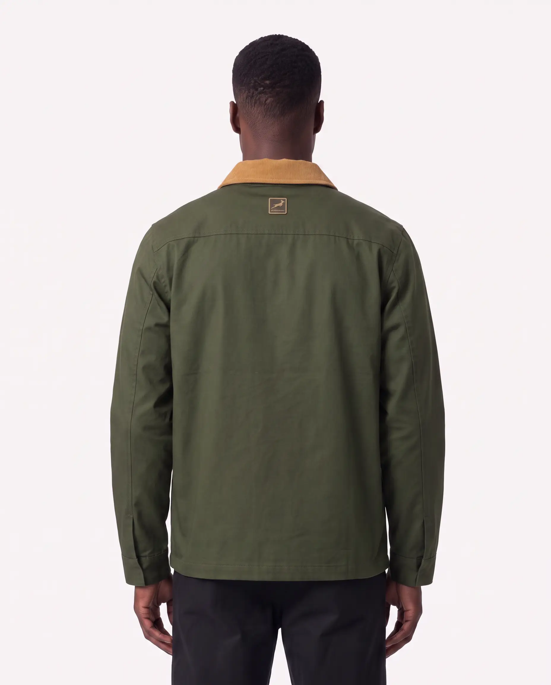 Springboks Field Shacket-Military Olive