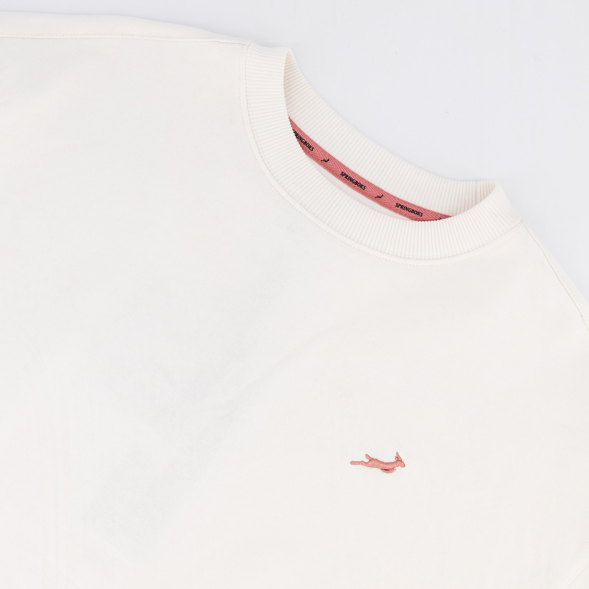 Springboks Ladies Heritage Crew Sweat White
