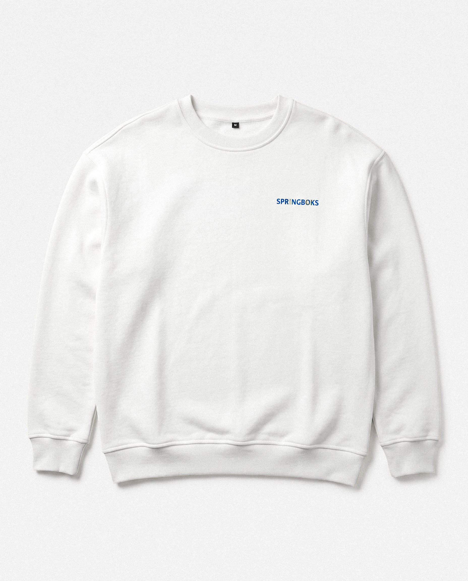 Springboks Styled up Crew Sweat-White