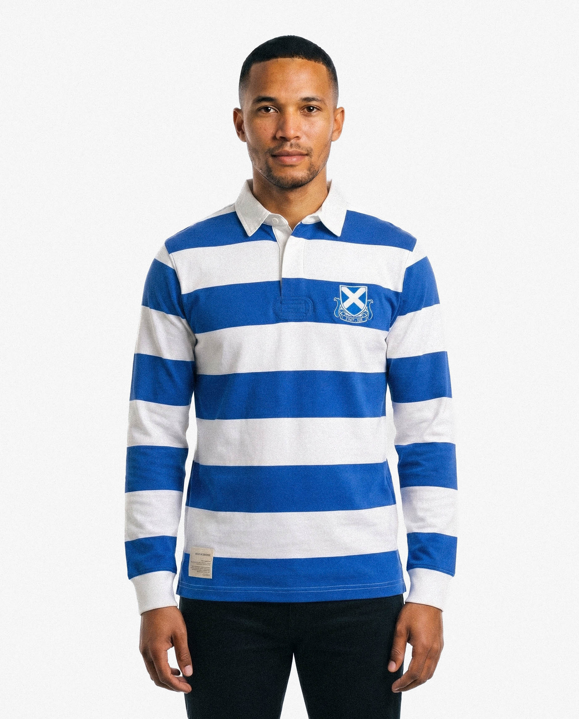 Schools St Andrews Bloemfontein Long Sleeve Rugby Jersey Yarn Dye Mixed