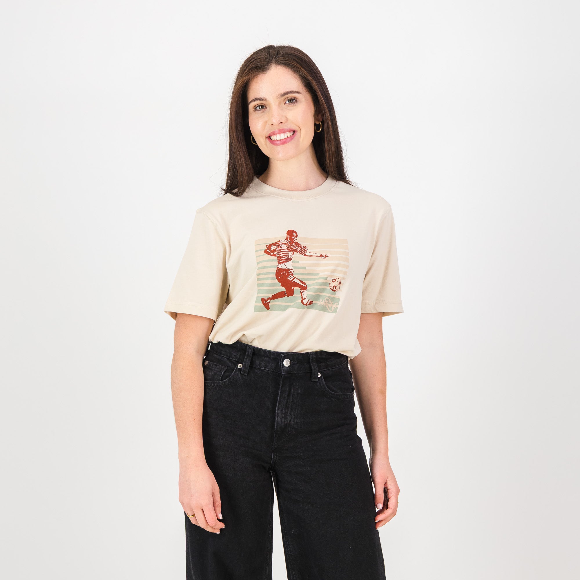 Doctor Khumalo 15 Regular Crew Tee - Ivory - Old School