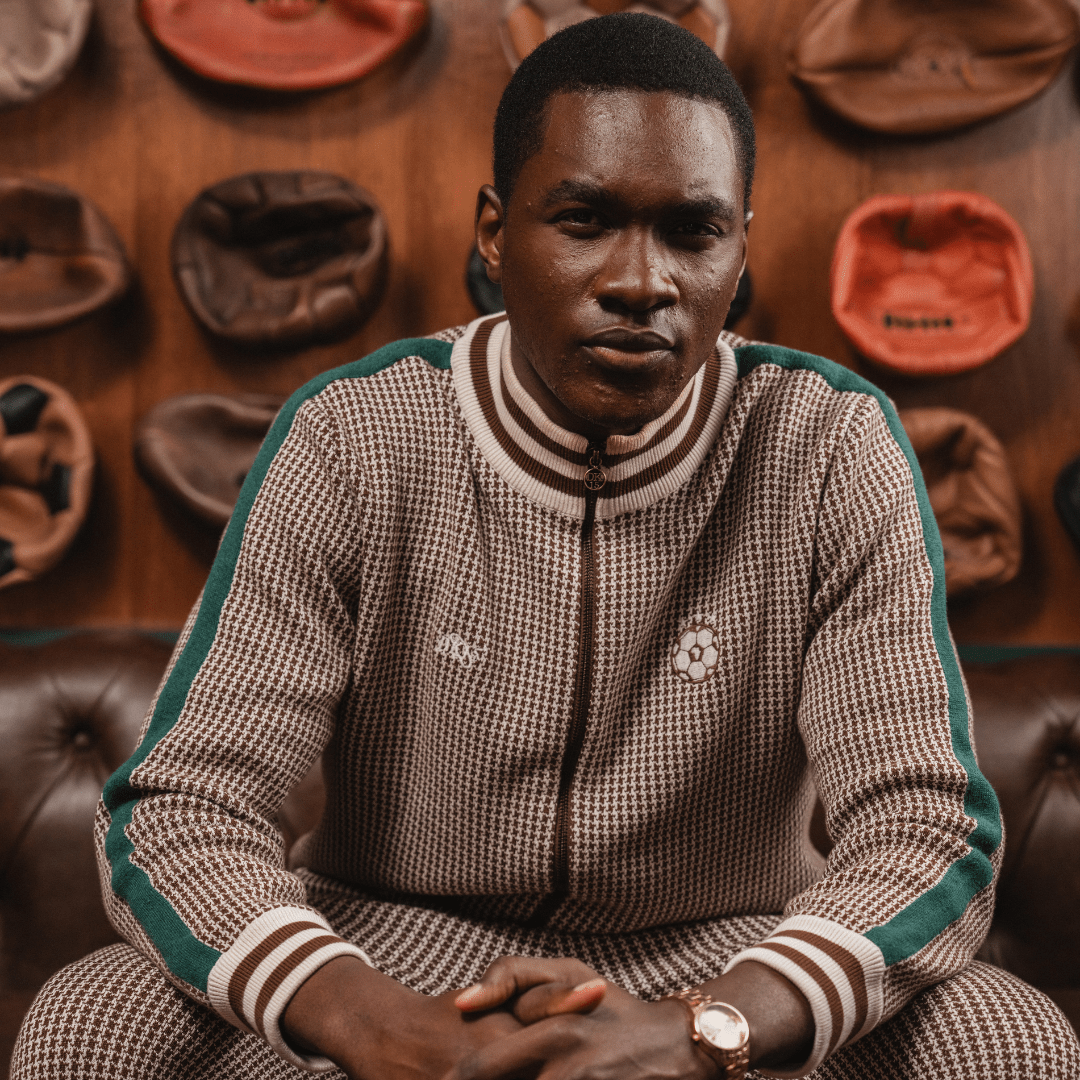 Doctor Khumalo Zip Through Knit Jersey - Ivory - Old School