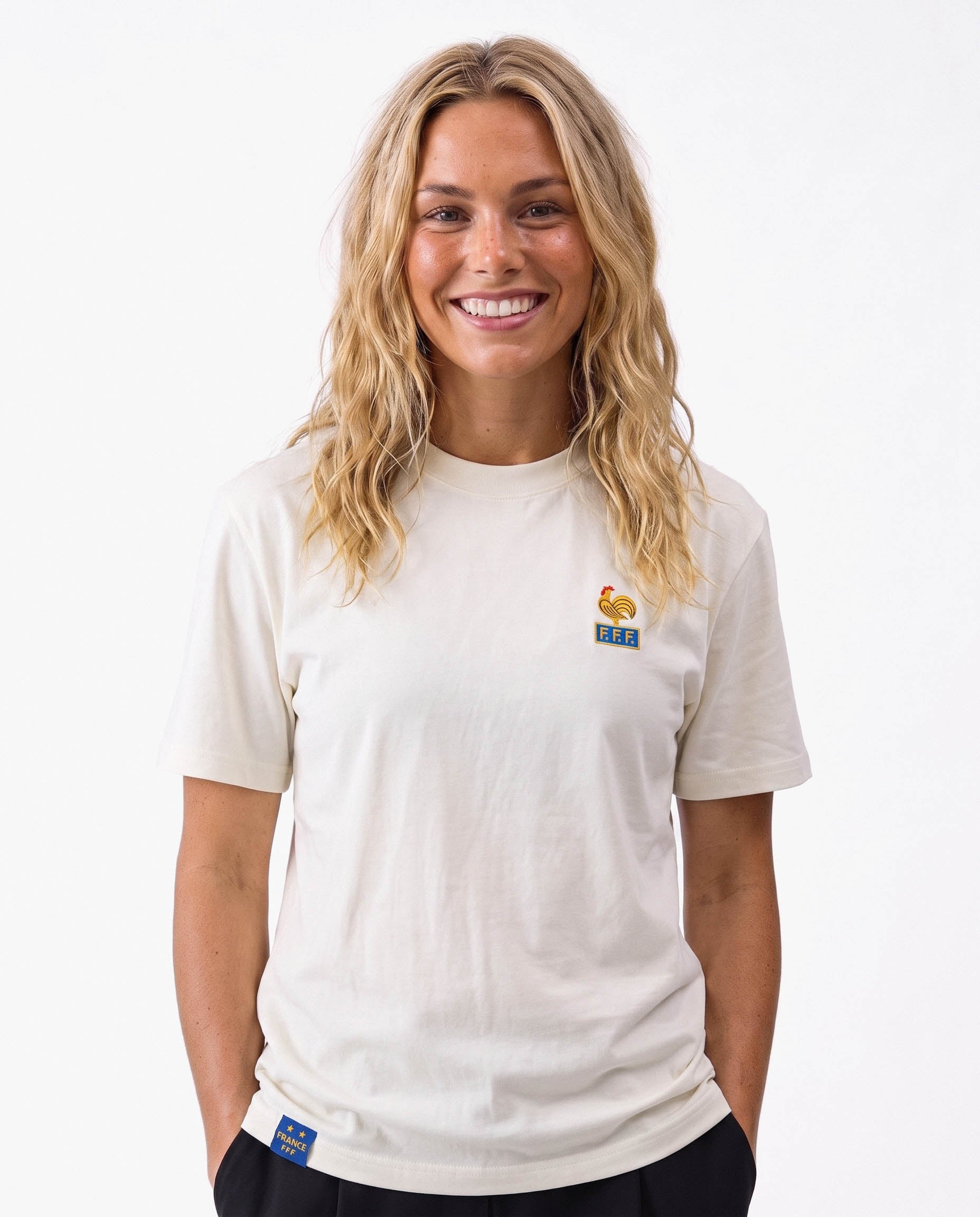 France Football Icon Boxy Tee White