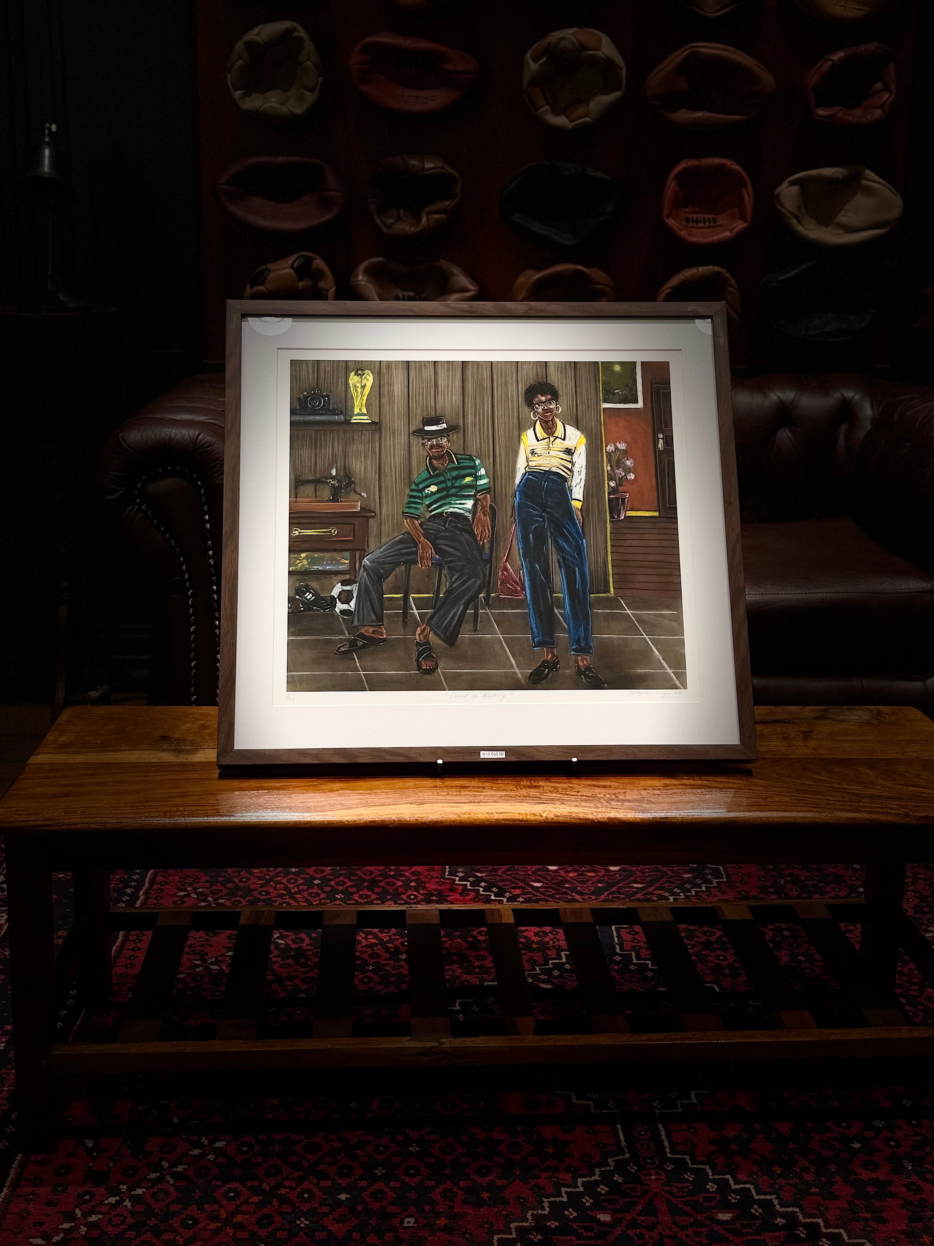 Stephen Langa x Old School: Bafana Bafana Heritage Print