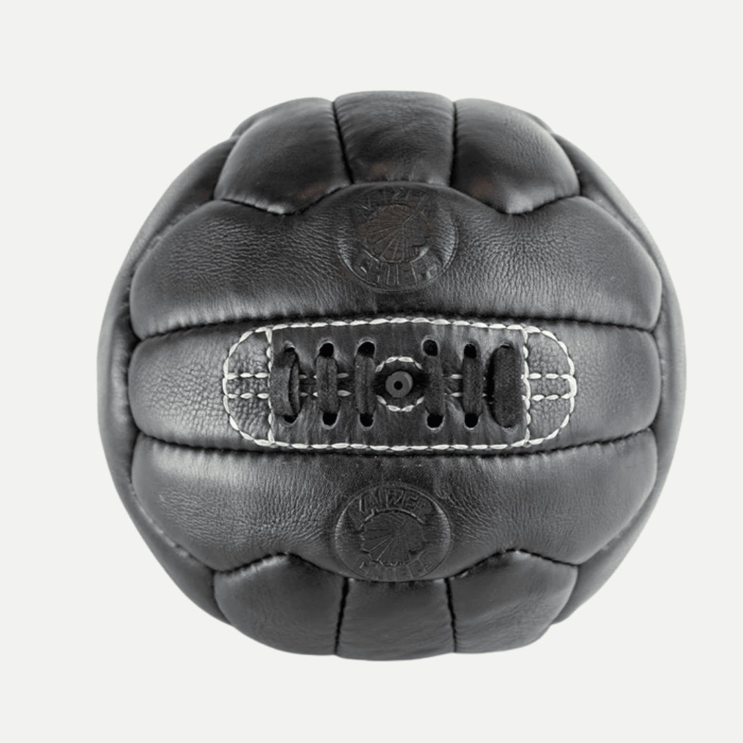 Kaizer Chiefs Leather Soccer Ball - Black - Old School