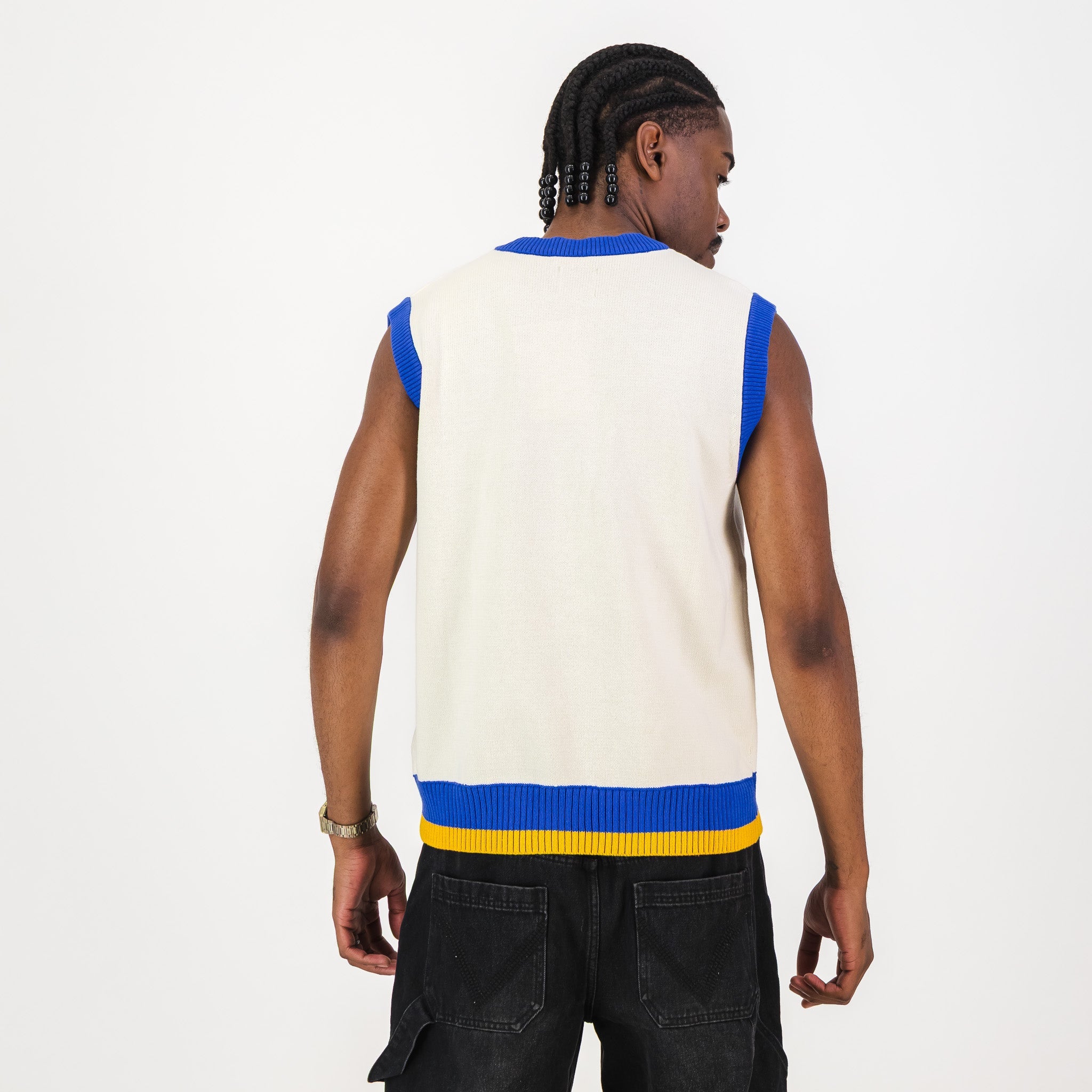 NBA Golden State Warriors Knitwear Vest - Old School