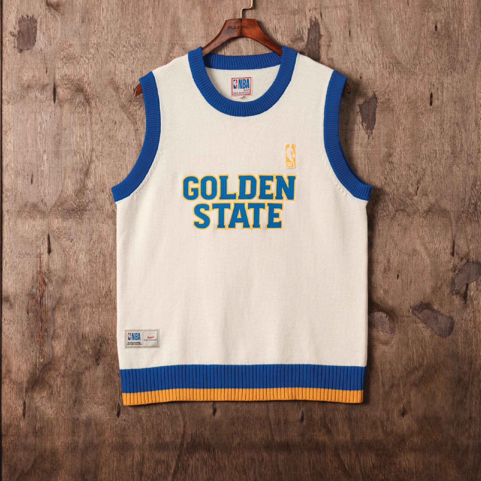NBA Golden State Warriors Knitwear Vest - Old School