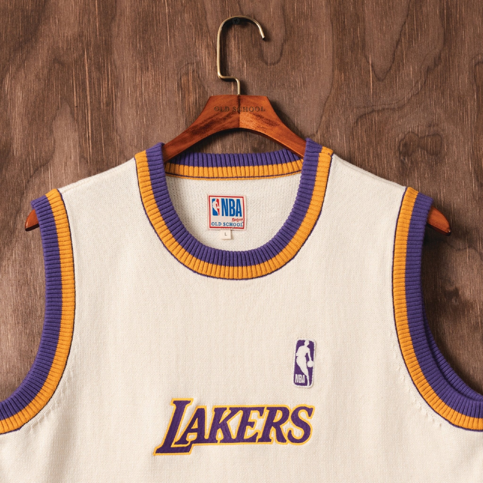NBA LA Lakers Knitwear Vest - Old School