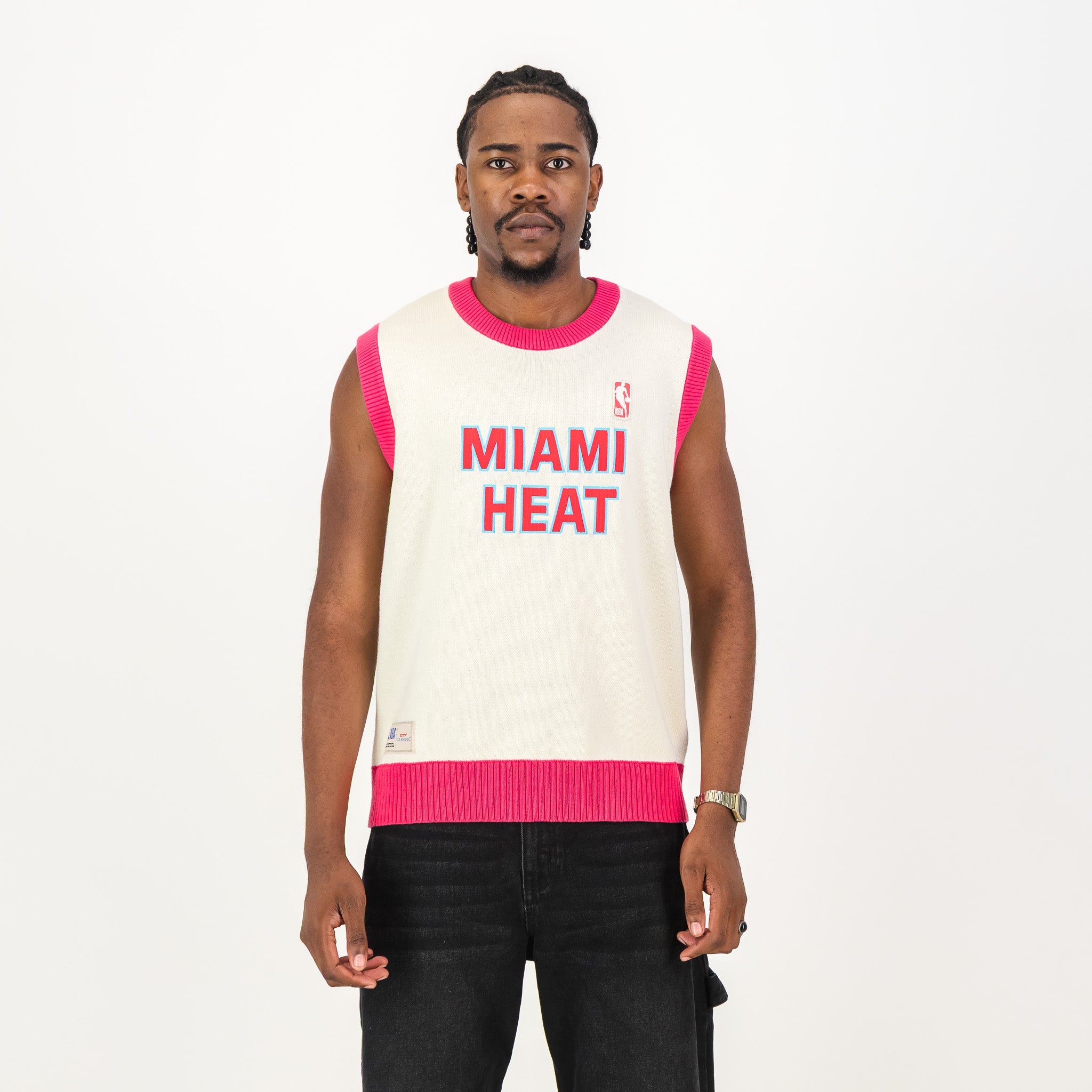 NBA Miami Heat Knitwear Vest - Old School