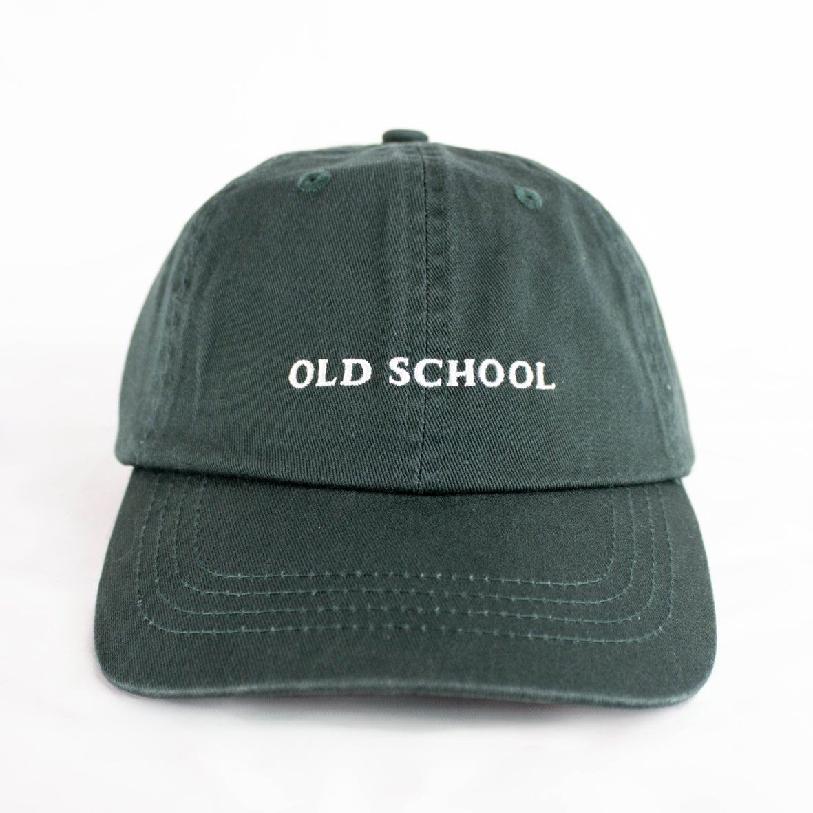 Old School Leisure Cap – OS Green - Old School