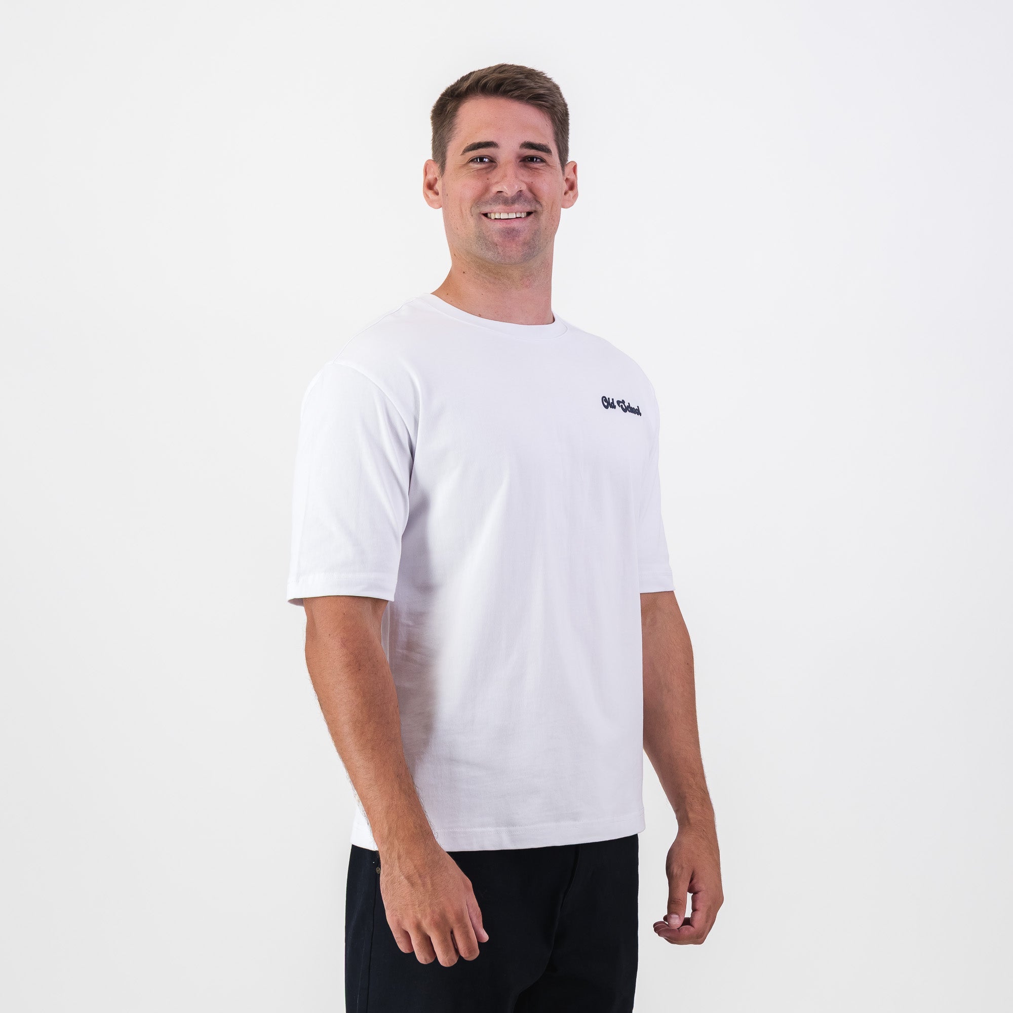 Old School Leisure Retro Football Artistic Relaxed T-shirt - Old School