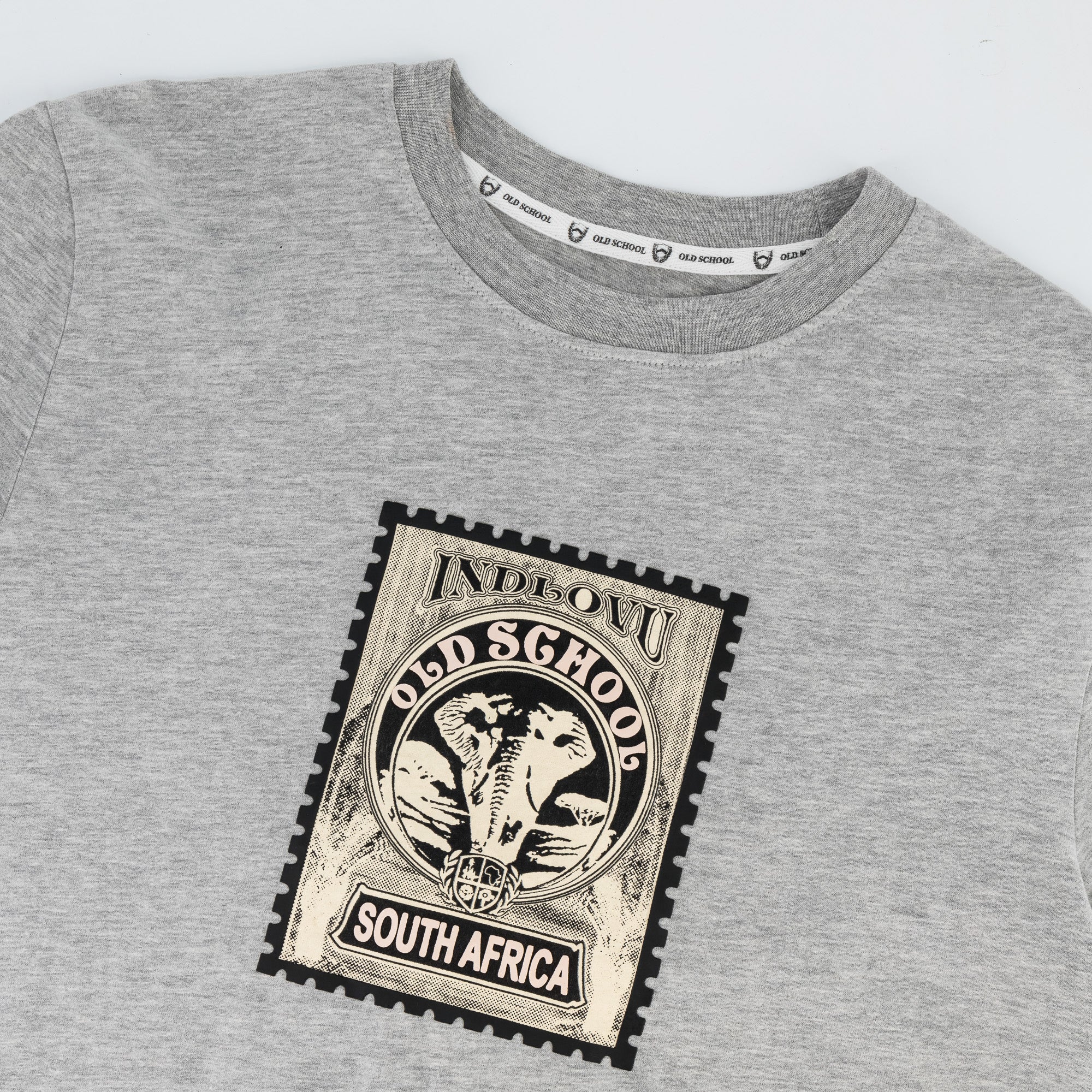 OS Indlovu Stamp Crew Tee - Old School