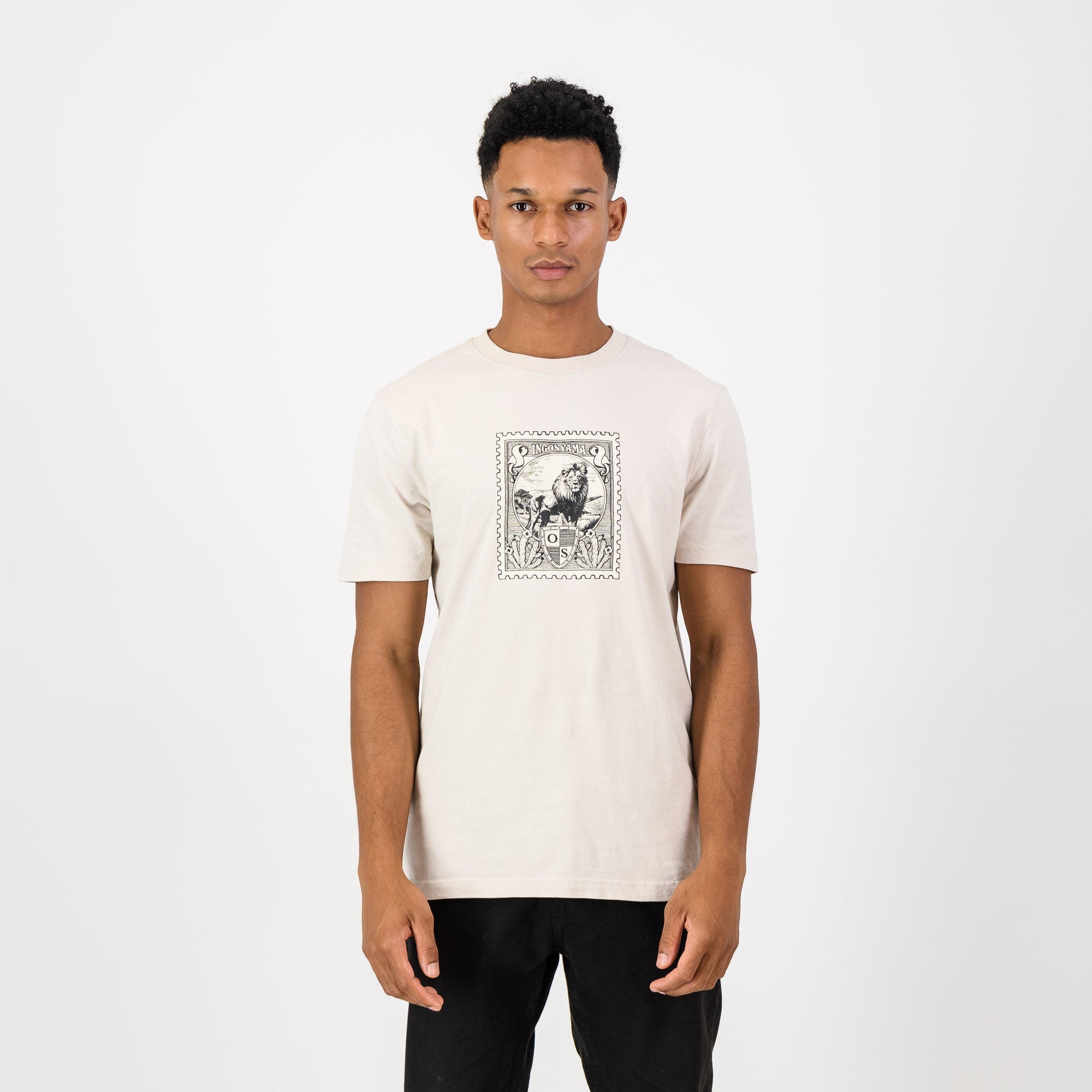 OS Ingonyama Stamp Crew Tee - Old School