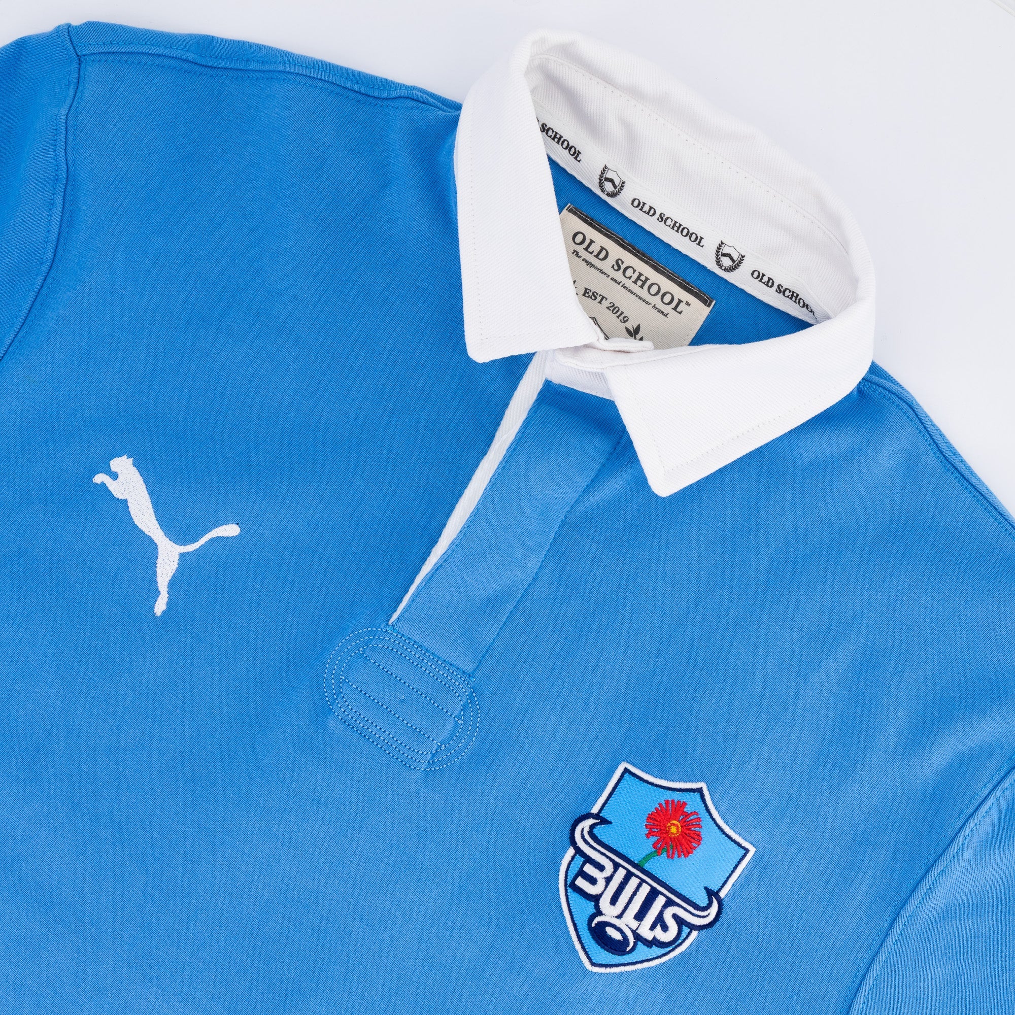 Provincial Bulls LS Rugby Jersey - Palace Blue - Old School