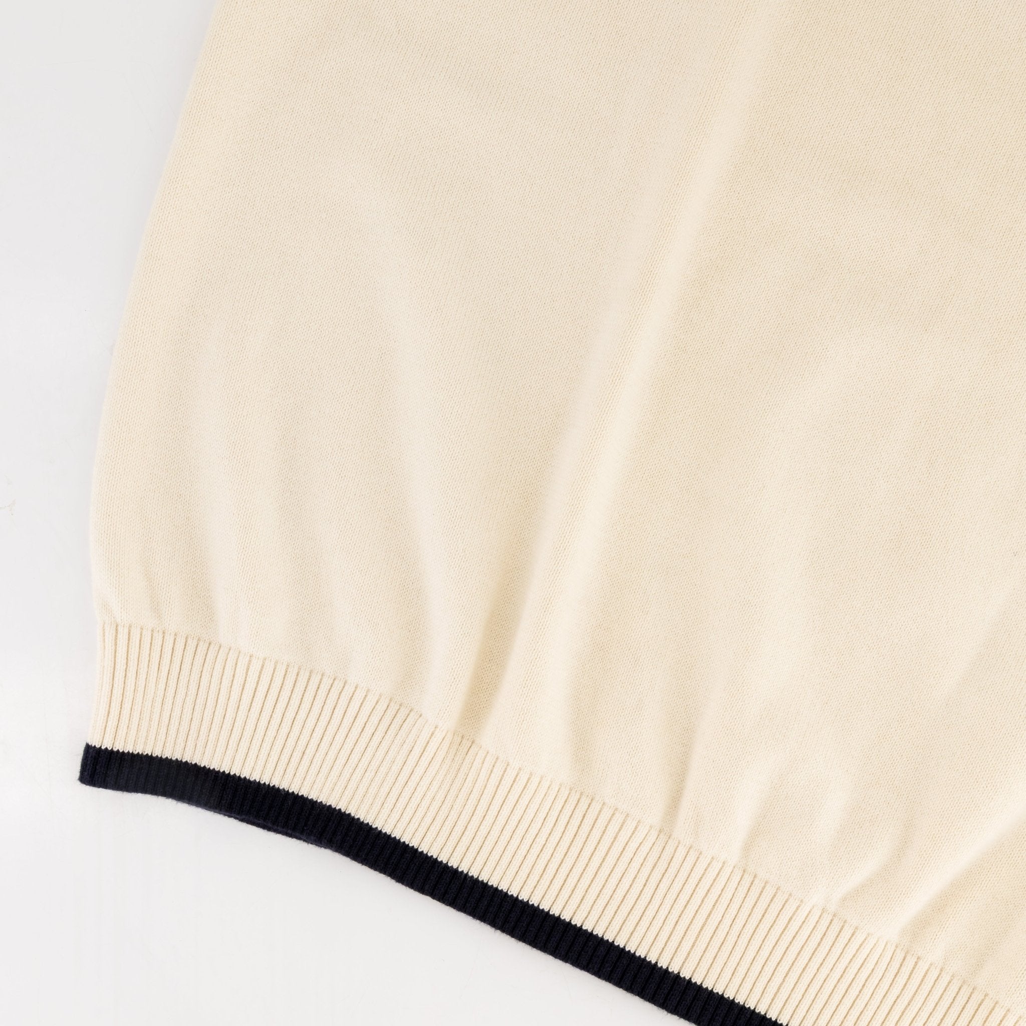 Real Madrid Classic SS Knit Jersey - Cloud Dancer - Old School