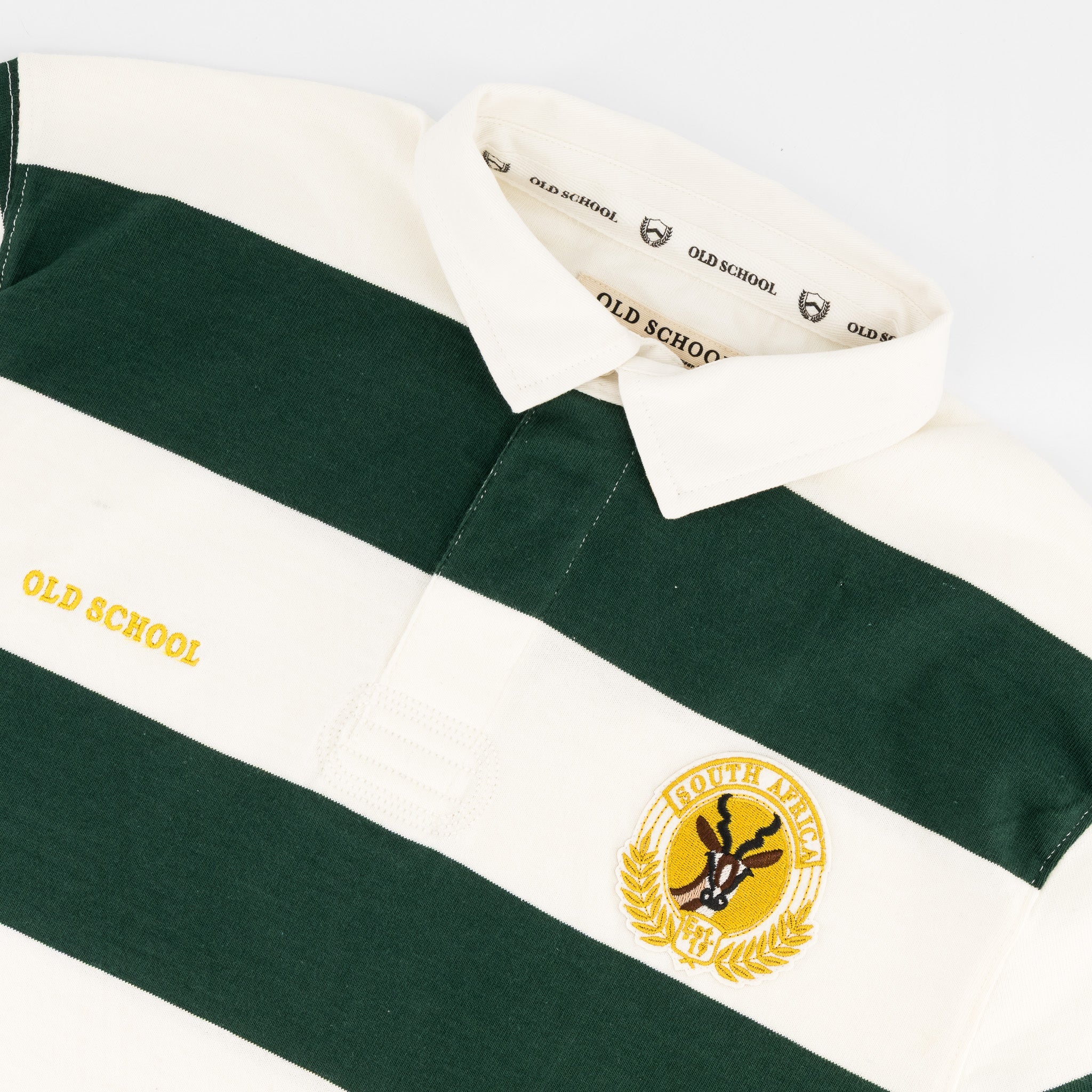 SA Supporters Men Tops SS Rugby Jersey YD8 TEP - Old School