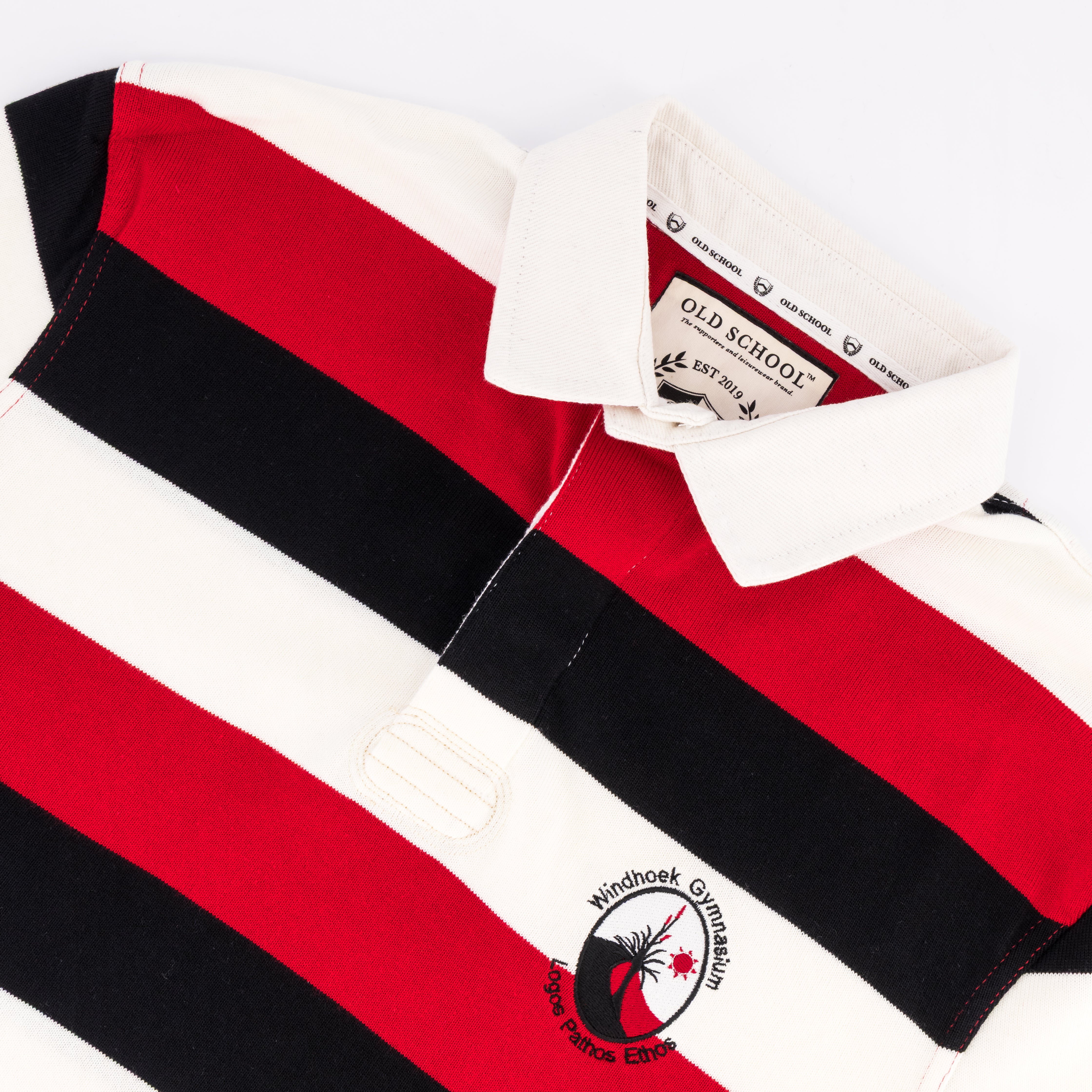 Schools Windhoek Gymnasium YD LS Rugby Jersey-White