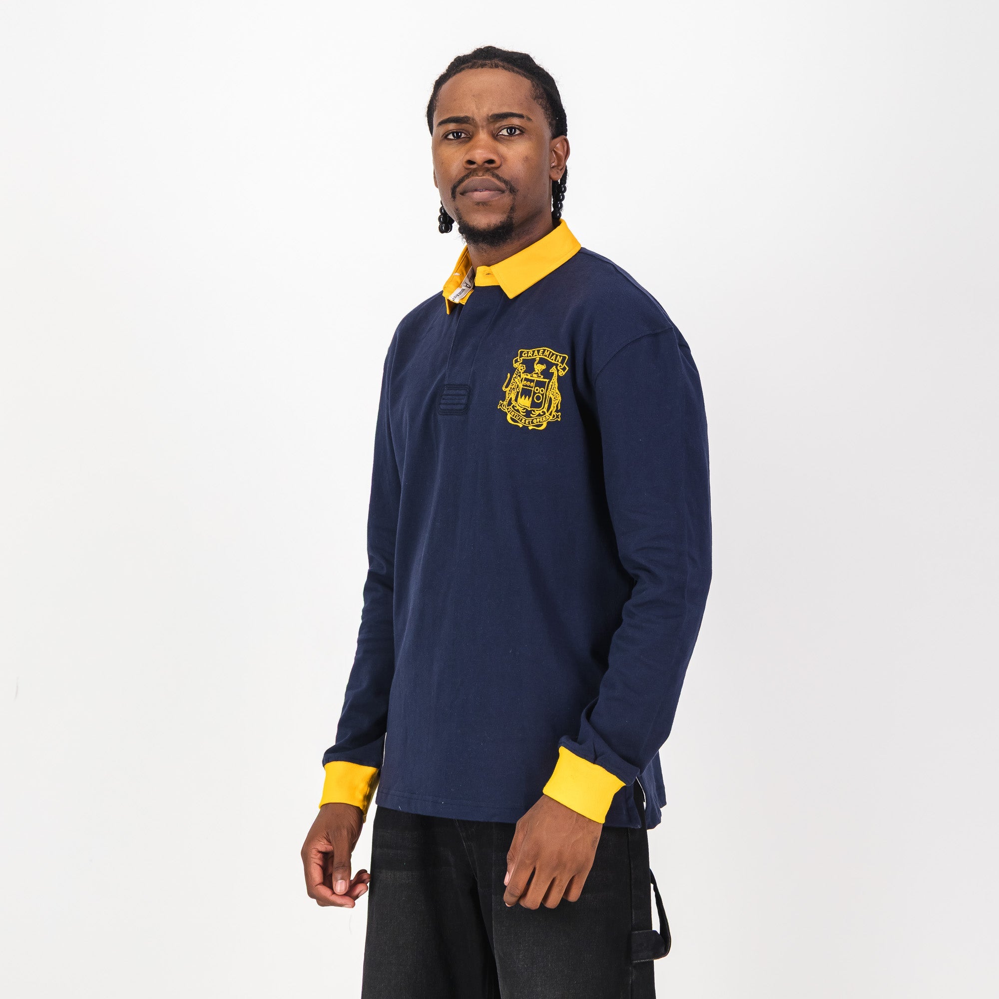 Schools Graeme College LS Rugby Jersey - Old School