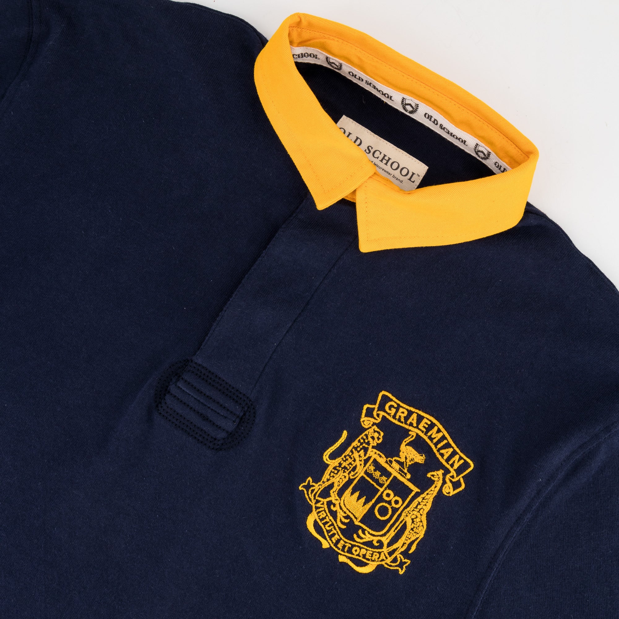 Schools Graeme College LS Rugby Jersey - Old School