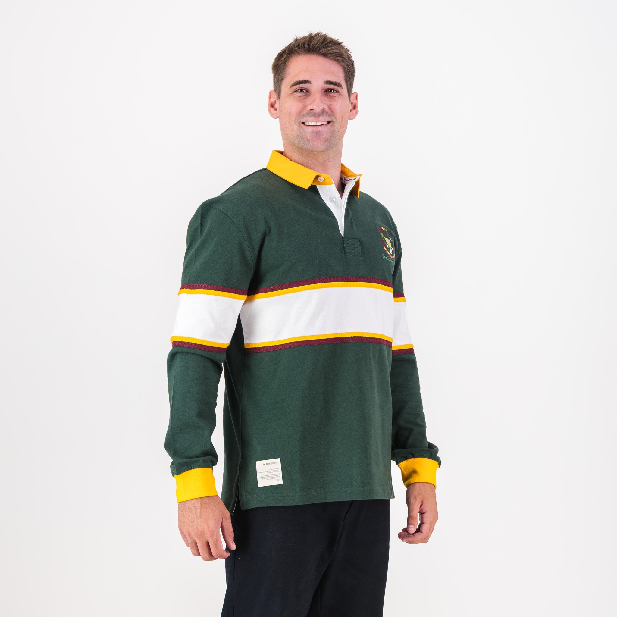 Schools Hoerskool Reitz Rugby Jersey Cut & Sew Mixed - Old School