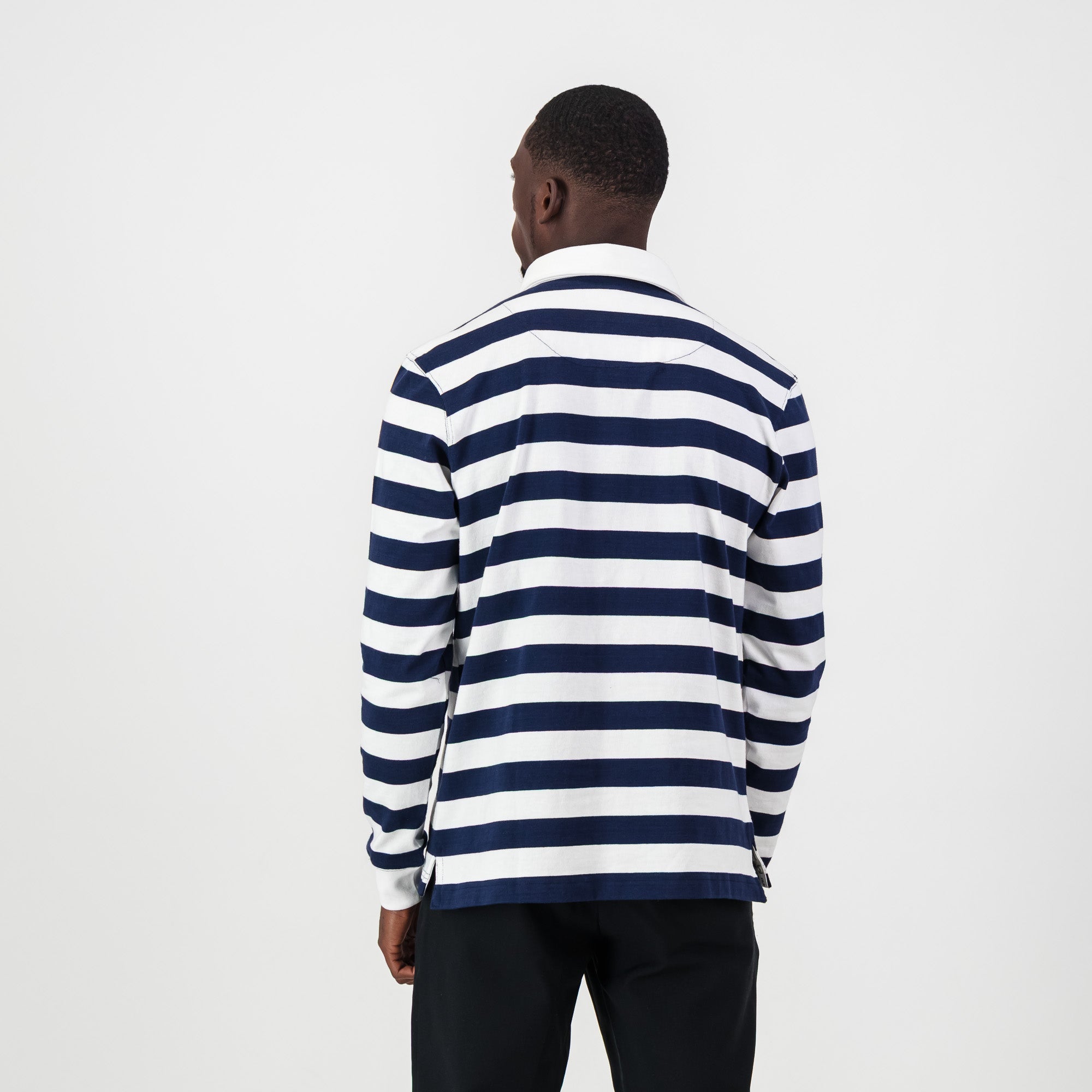 Schools Ikeys Varsity Cup LS Rugby Jersey - Navy - Old School