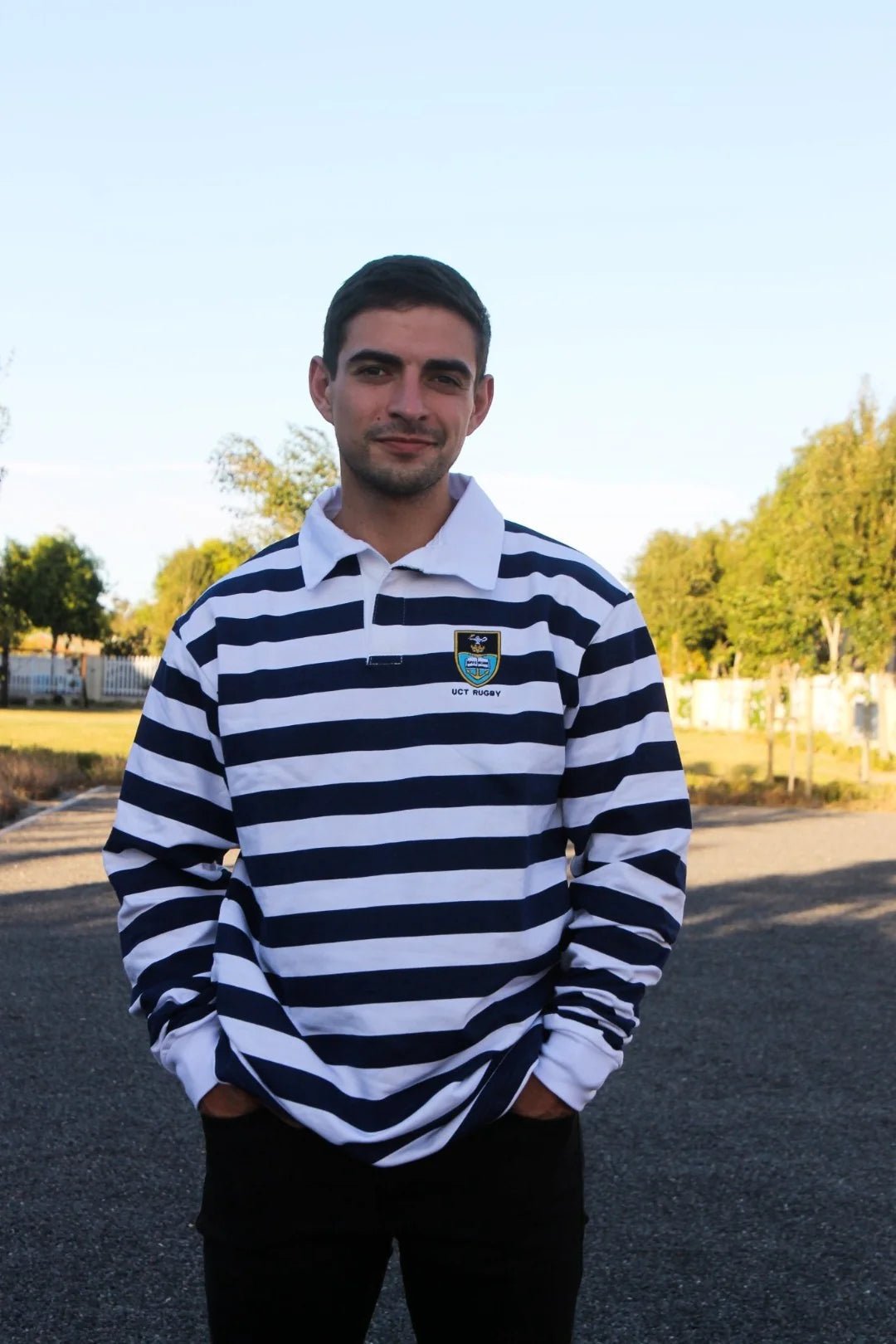 Schools Ikeys Varsity Cup LS Rugby Jersey - Navy - Old School