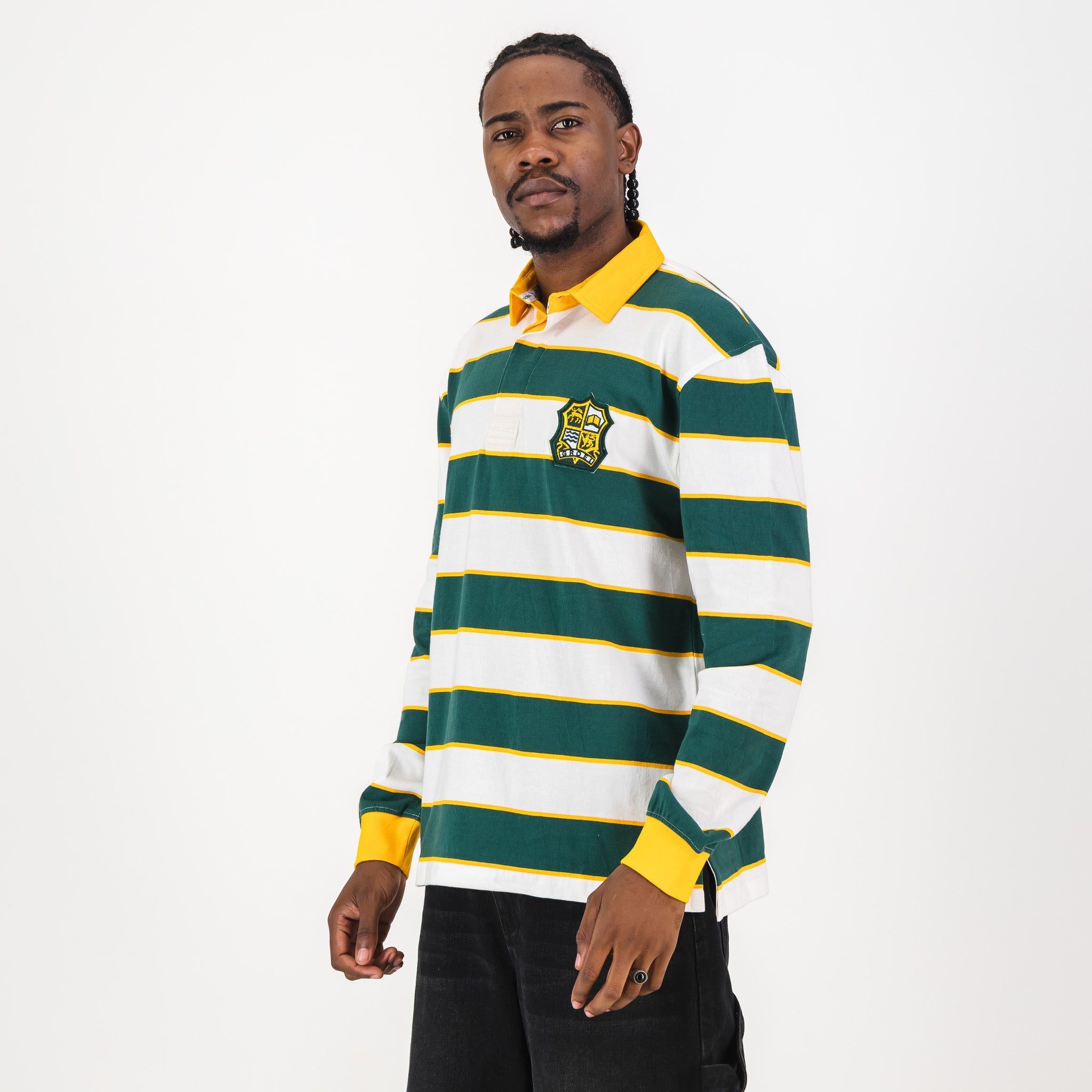 Schools Jan Celliers School YD LS Rugby Jersey - White - Old School