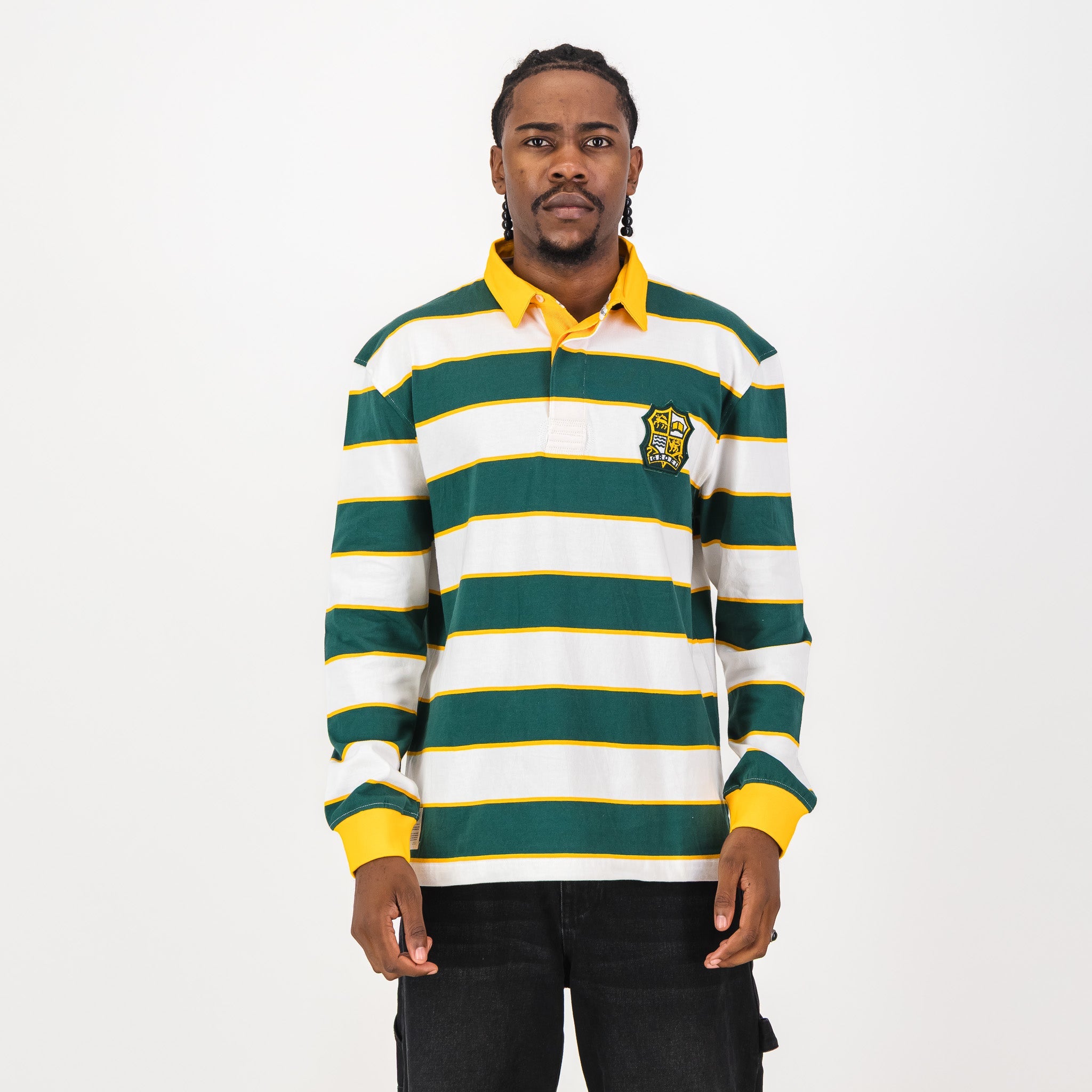 Schools Jan Celliers School YD LS Rugby Jersey - White - Old School
