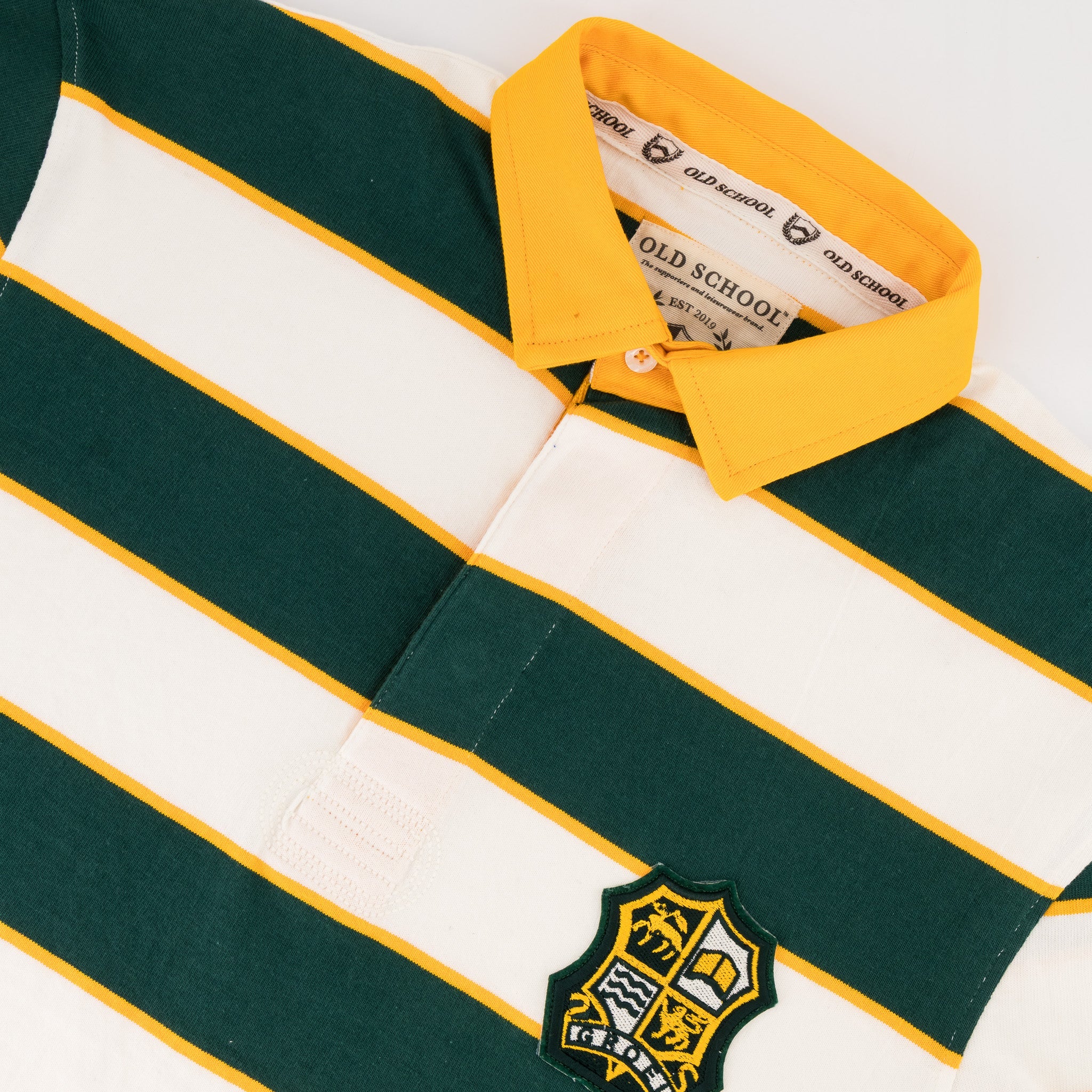 Schools Jan Celliers School YD LS Rugby Jersey - White - Old School